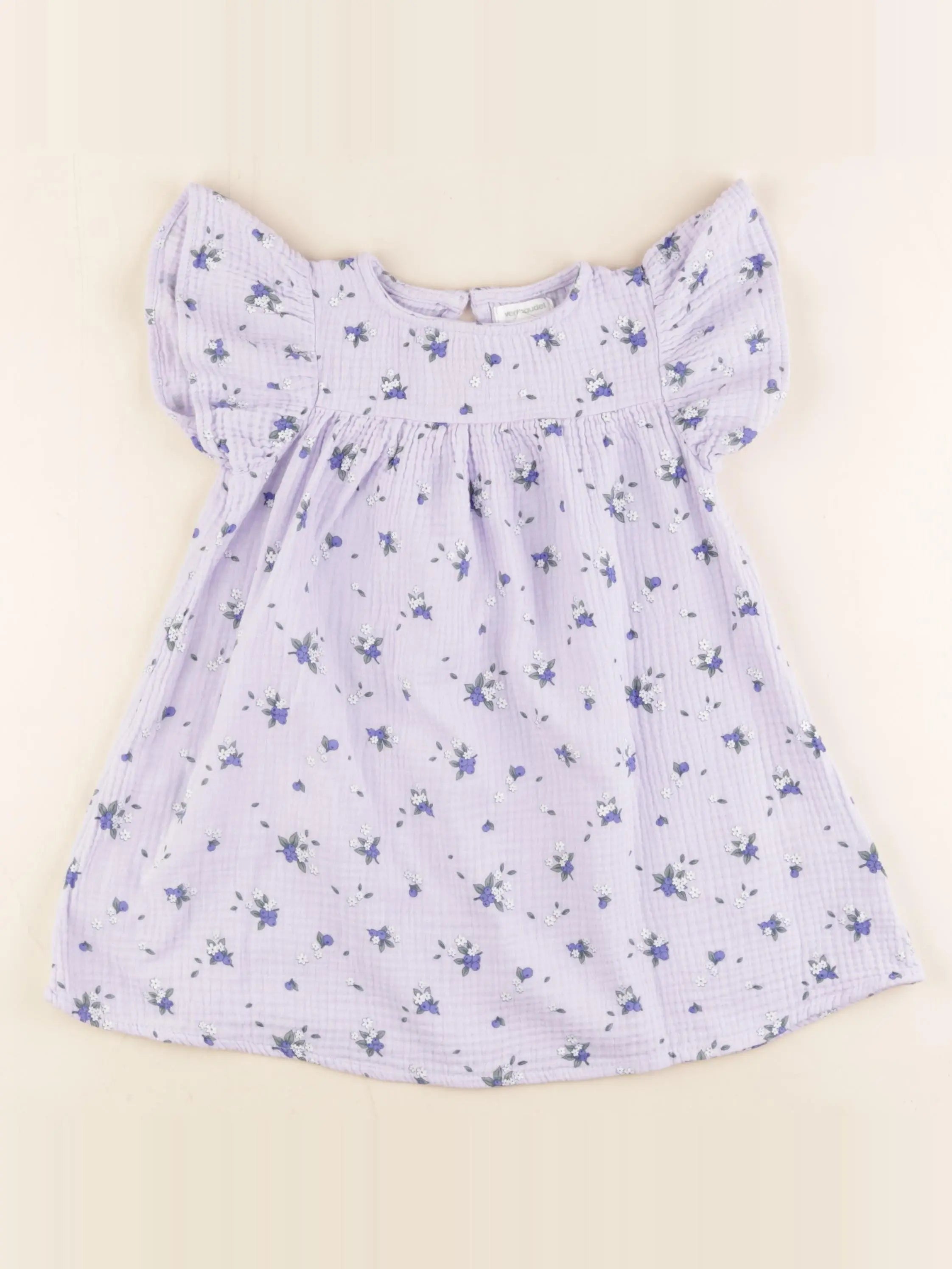 Vertbaudet - robe violet - 4 ans