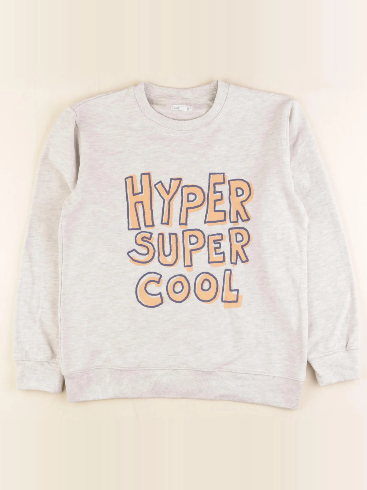 Vertbaudet - sweat gris - 12 ans
