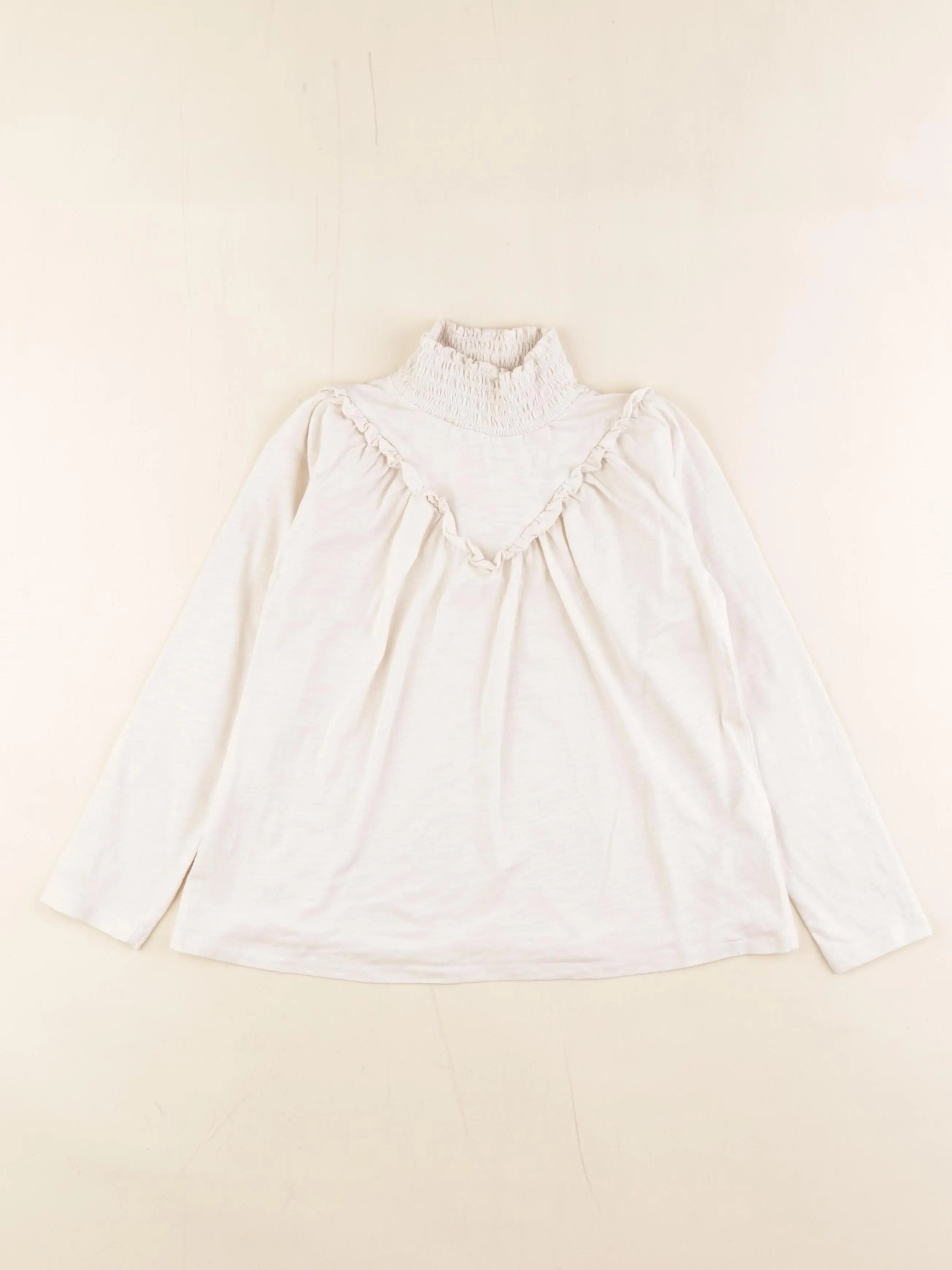 Tape à l'oeil - sous-pull beige - 5 ans