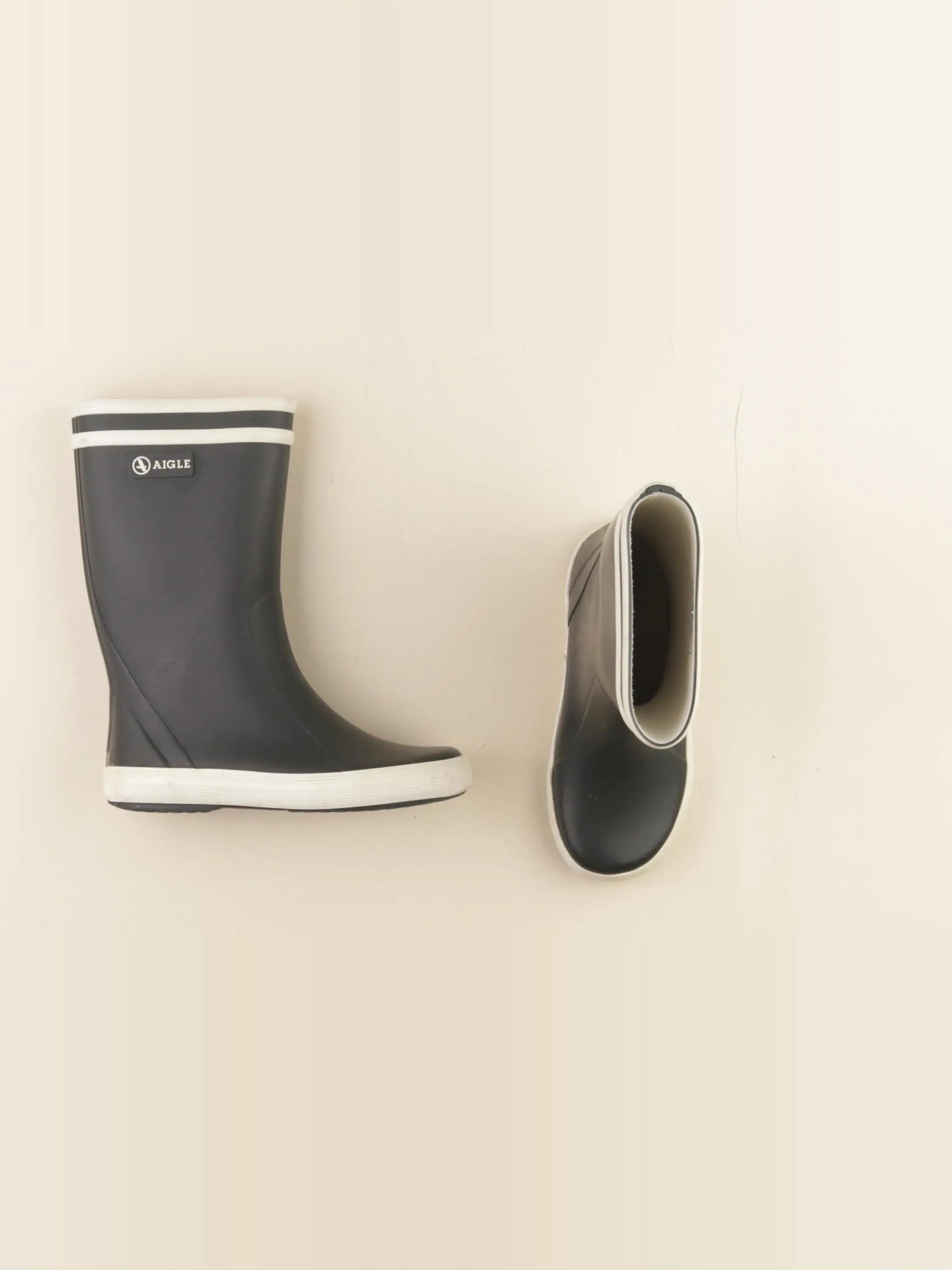 Aigle - bottes bleu - pointure 31