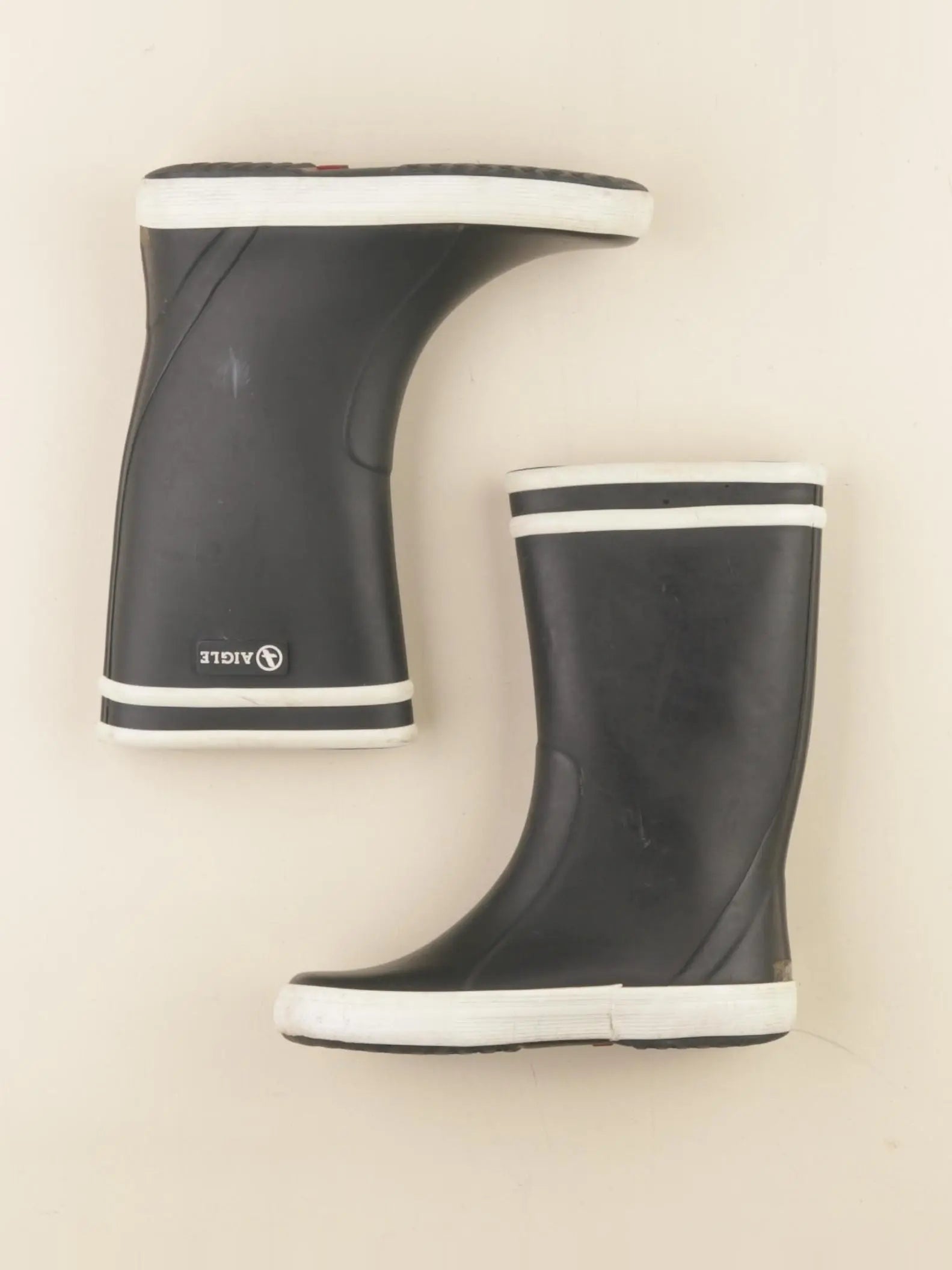 Aigle - bottes bleu - pointure 31