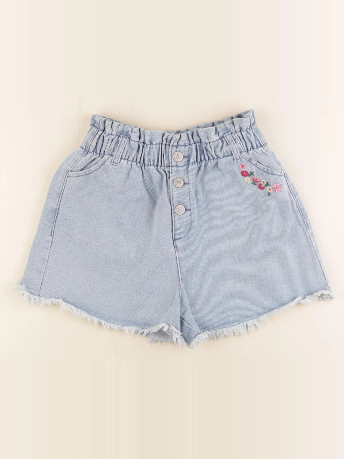 Vertbaudet - short bleu - 10 ans