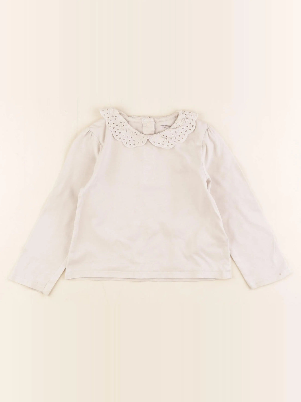 Vertbaudet - tee-shirt marron - 2 ans