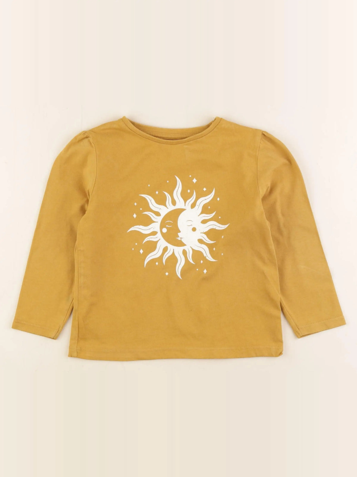 Little Cigogne - tee-shirt jaune - 3 ans