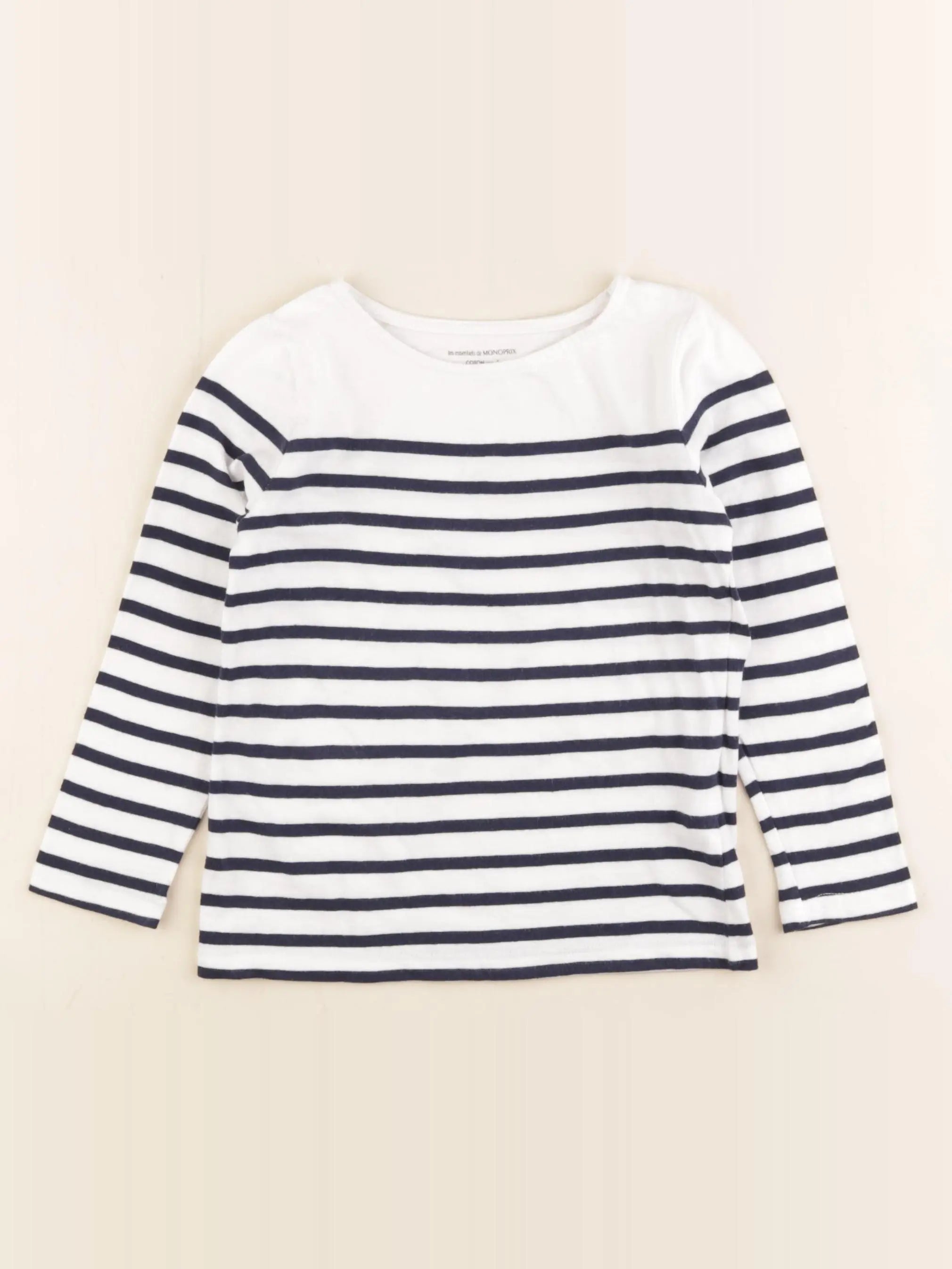 Monoprix - tee-shirt bleu - 3 ans