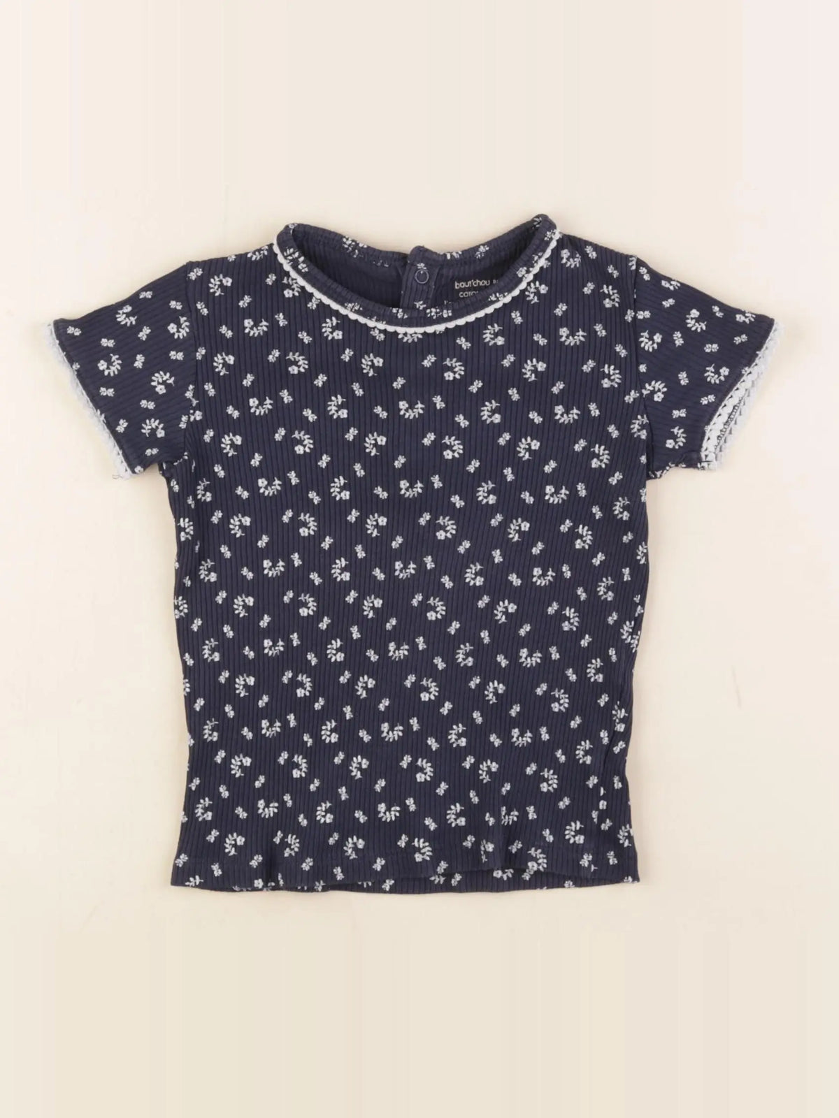 Boutchou - tee-shirt bleu - 36 mois