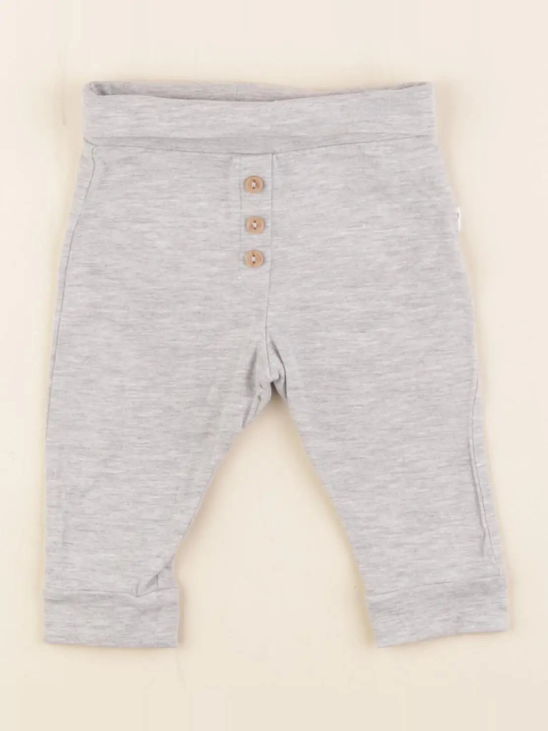 Vertbaudet - legging gris - 3 mois