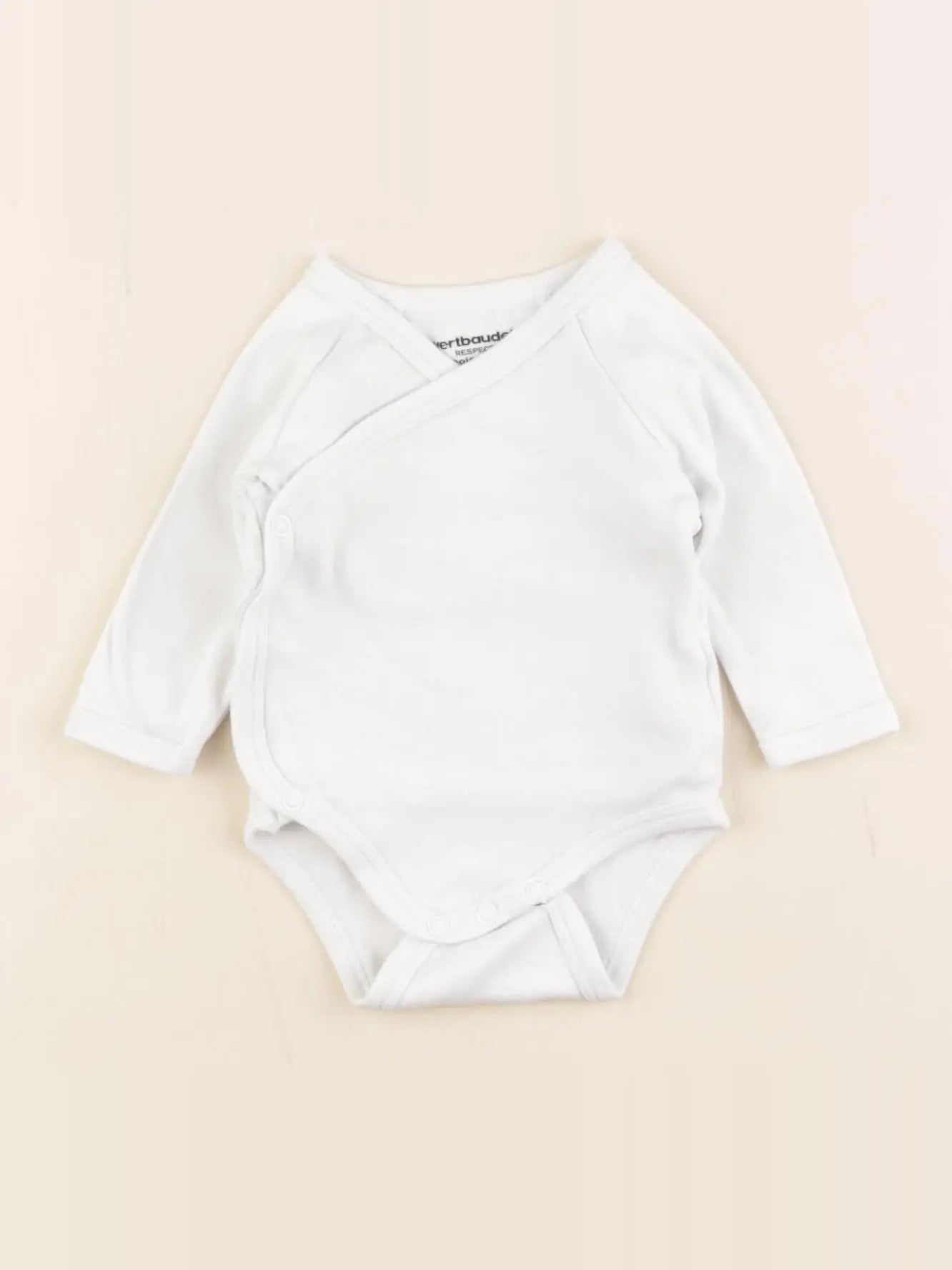 Vertbaudet - body blanc - 1 mois