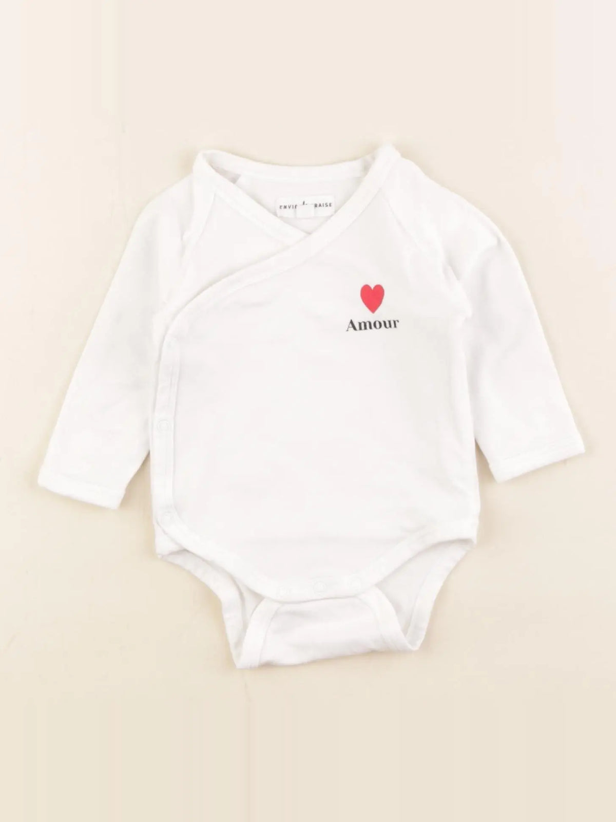 Vertbaudet - body blanc - 3 mois