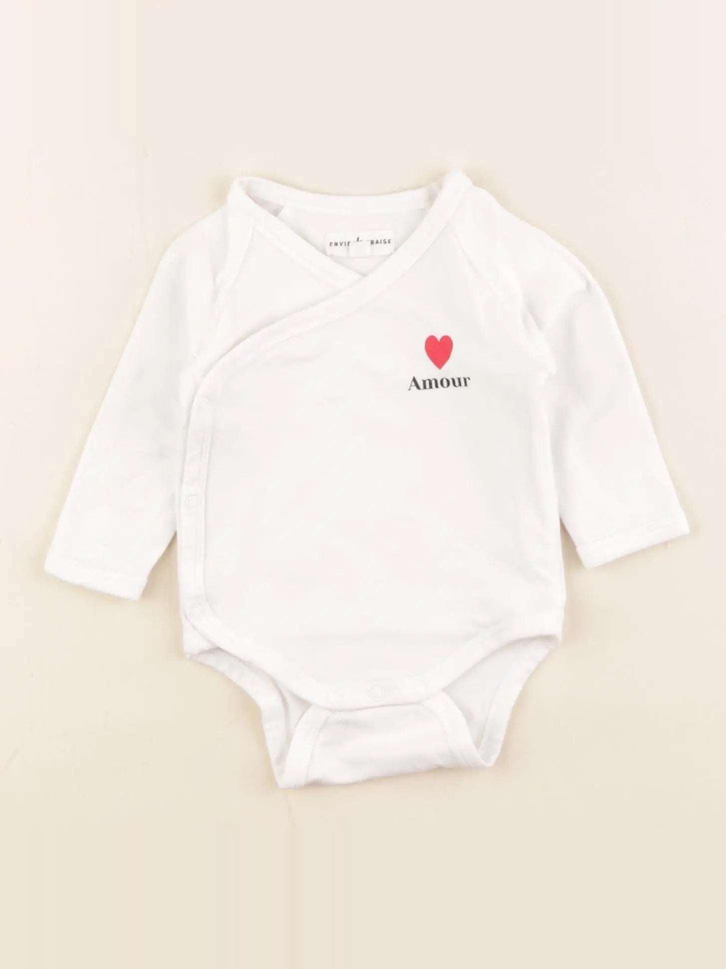 Vertbaudet - body blanc - 3 mois