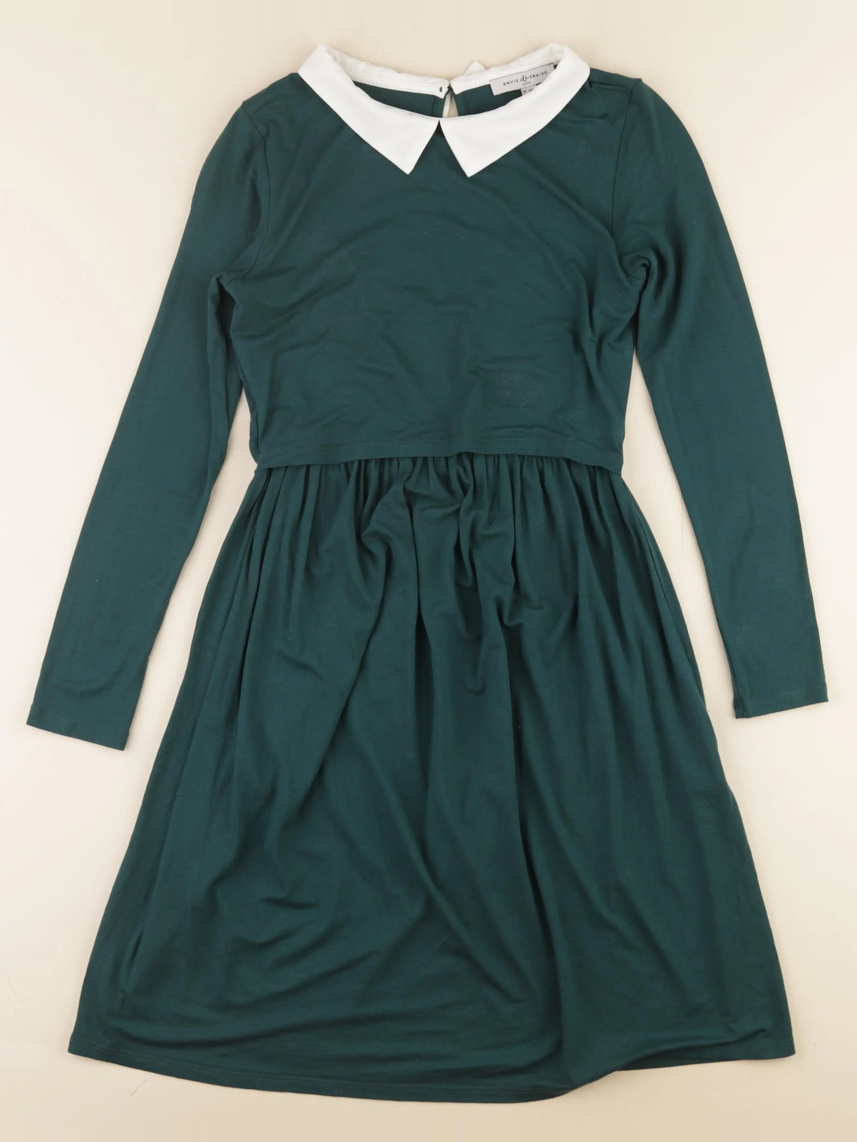 Envie de fraise - robe allaitement vert - 34 à 36