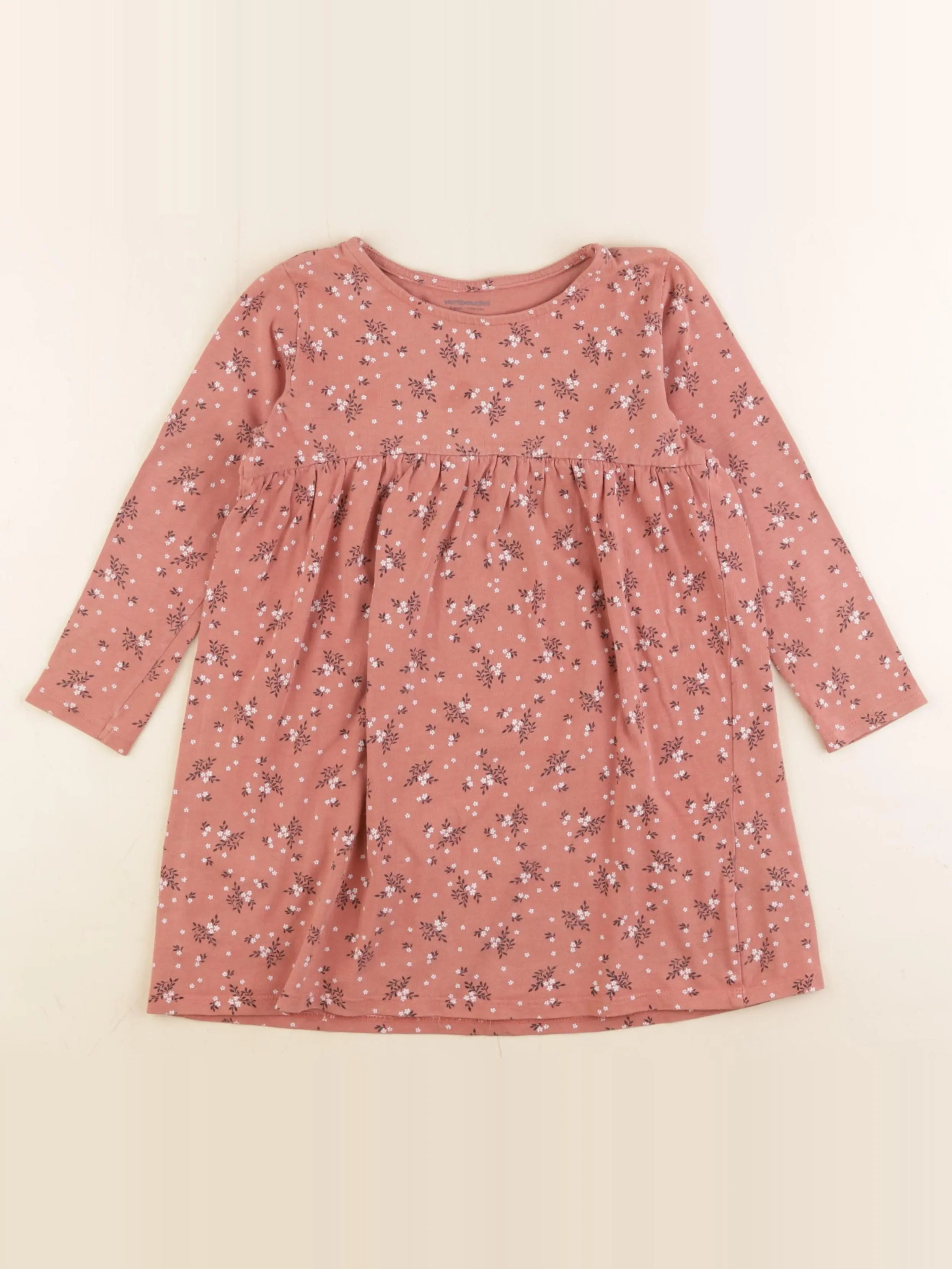 Vertbaudet - robe rose - 5 ans