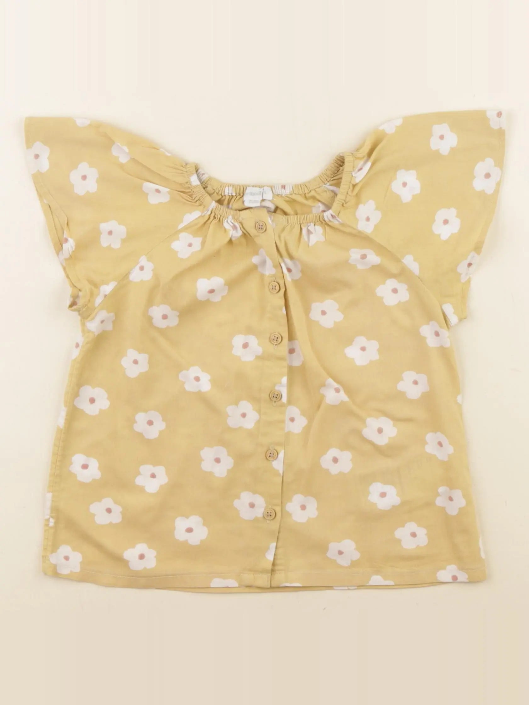 Vertbaudet - blouse jaune - 3 ans