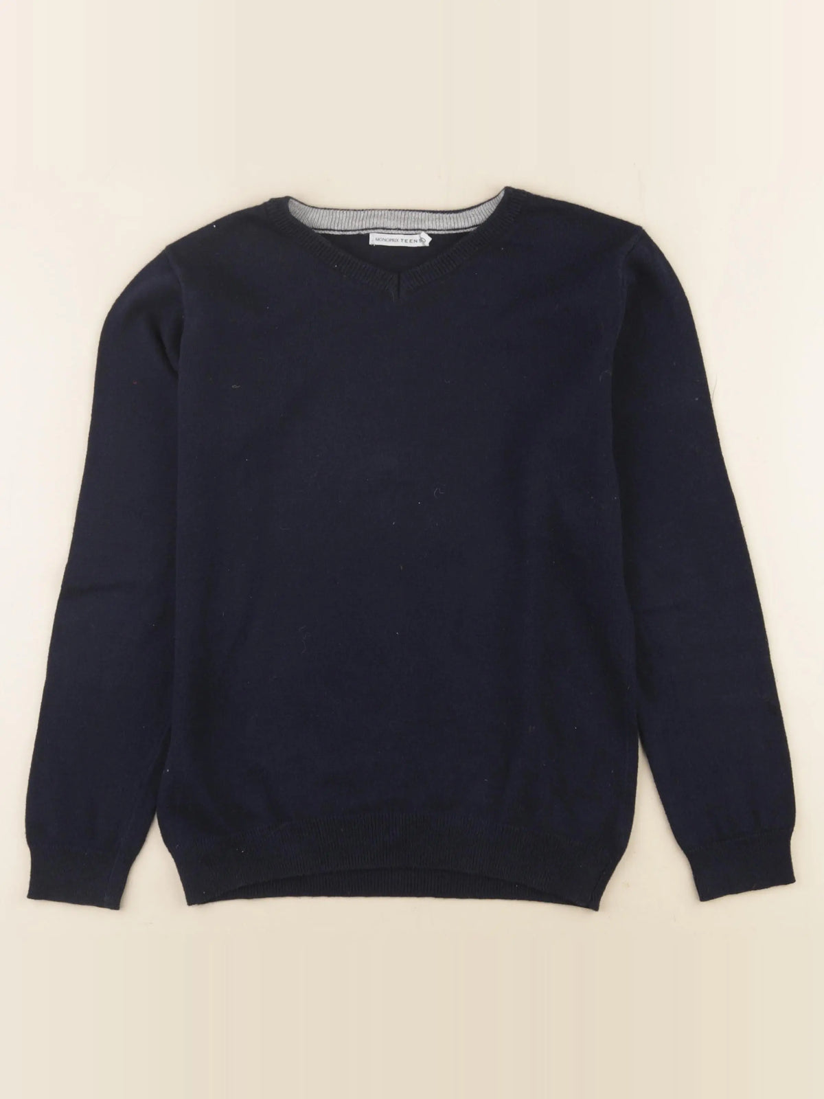 Monoprix - pull bleu - 10 ans