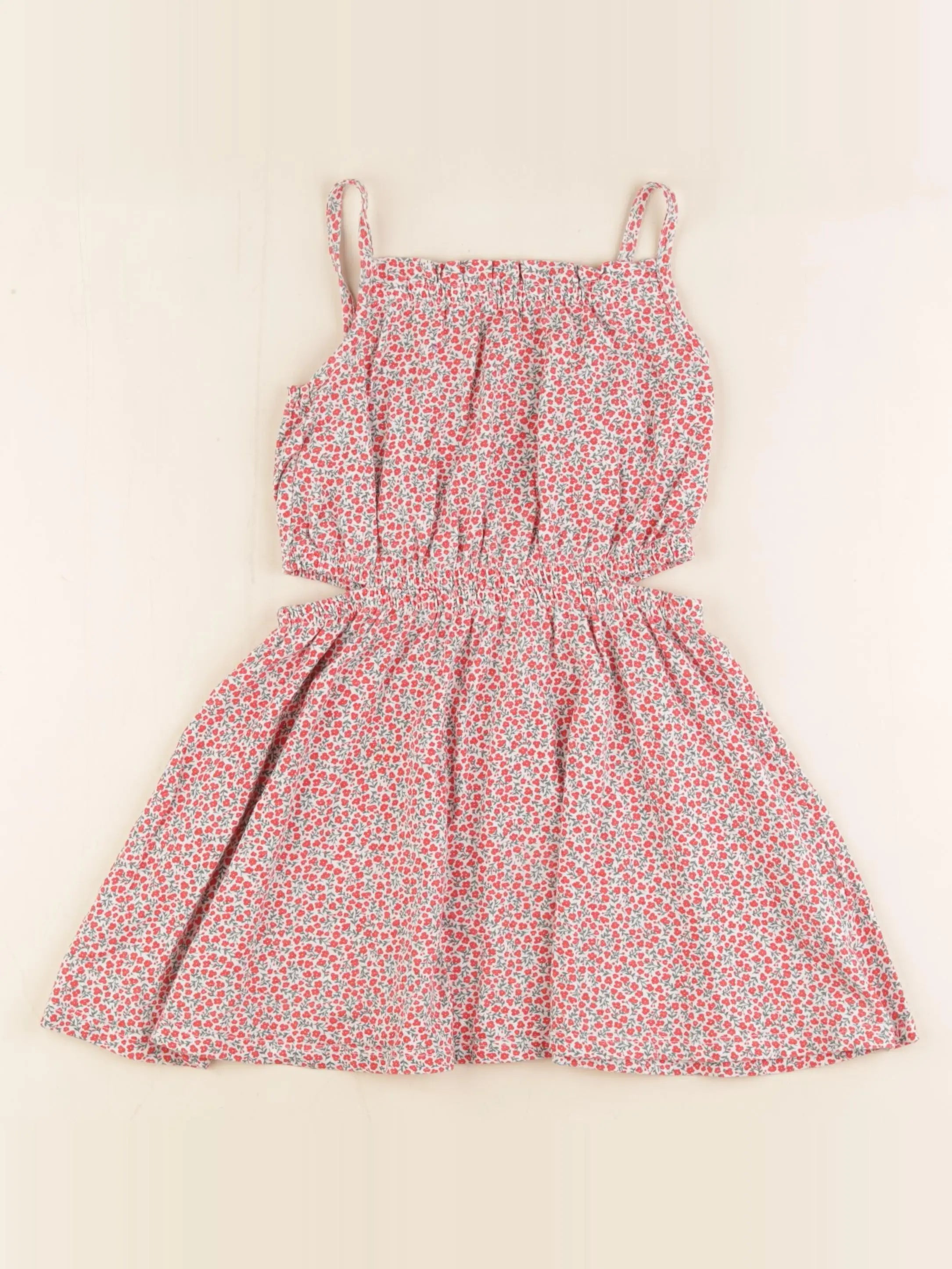 Vertbaudet - robe rouge - 4 ans
