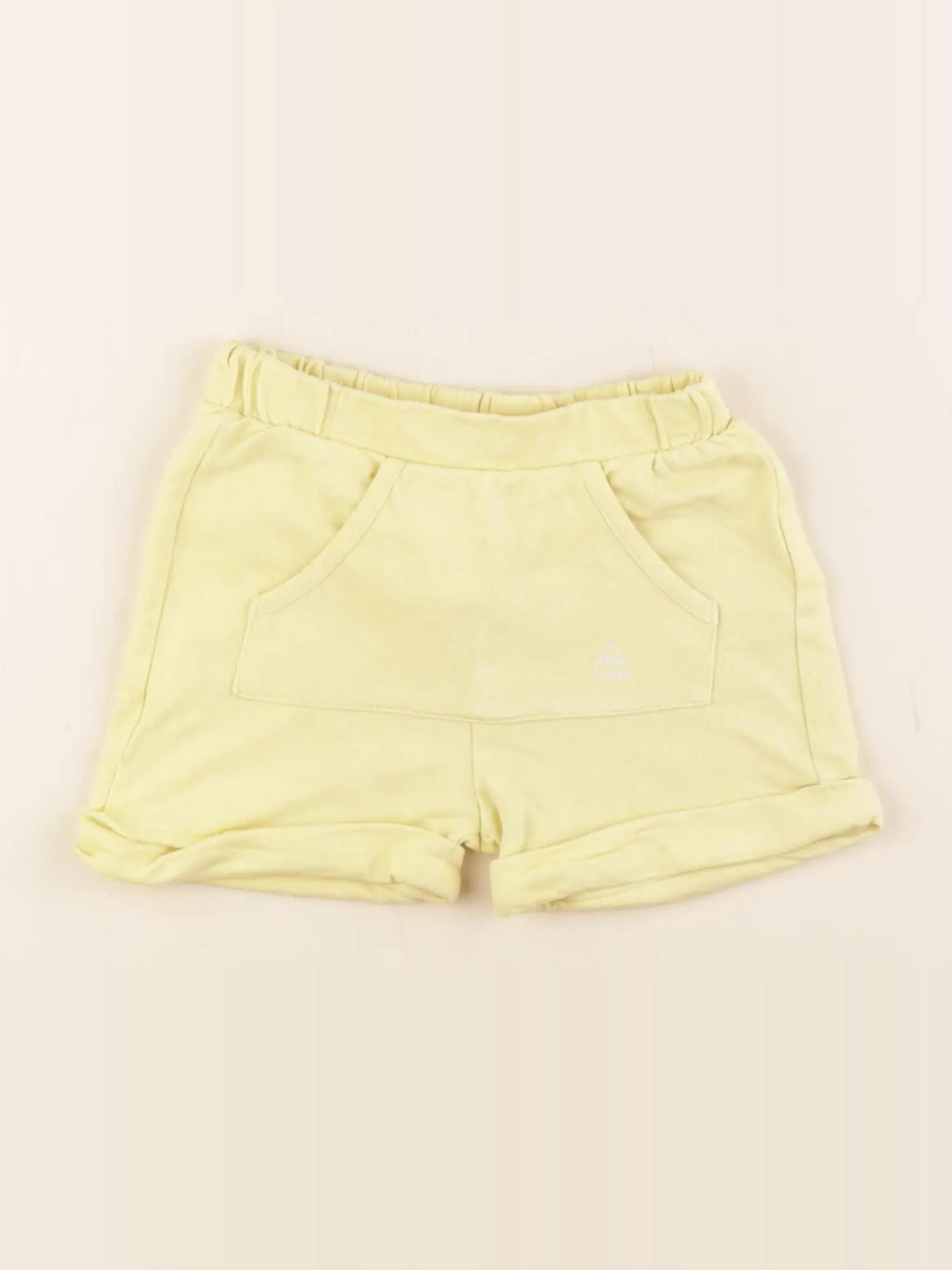 Vertbaudet - short jaune - 12 mois