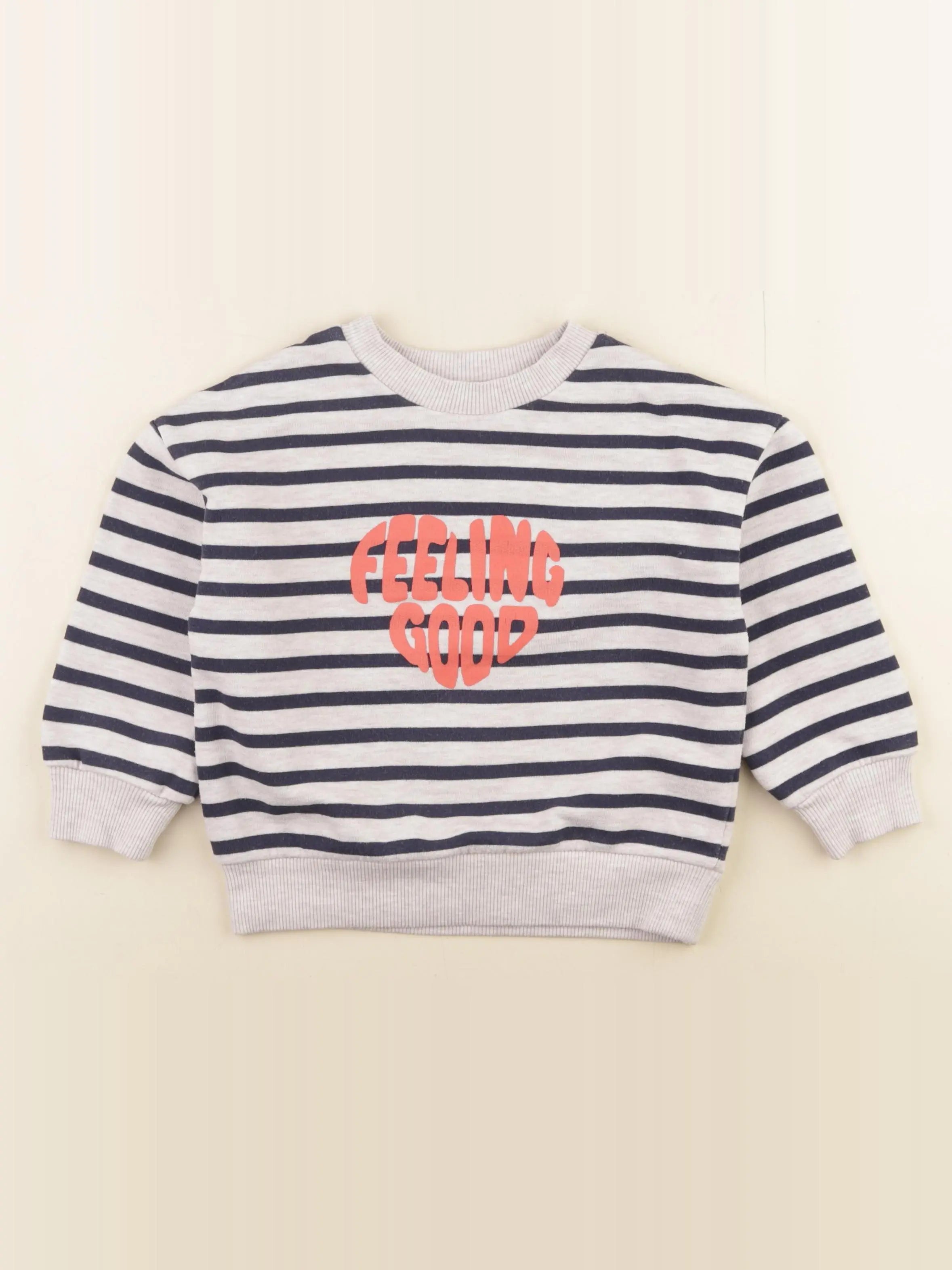 Monoprix - sweat multicolore - 4 ans