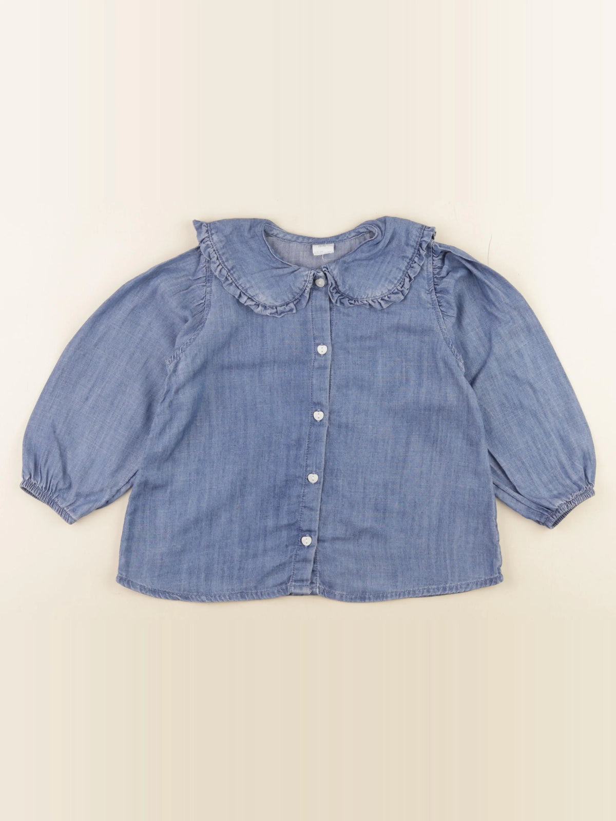 H&M - blouse bleu - 4 ans