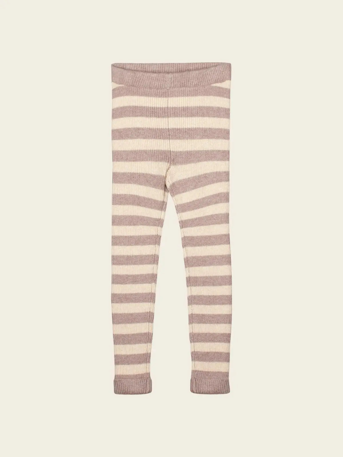 Legging violet, blanc