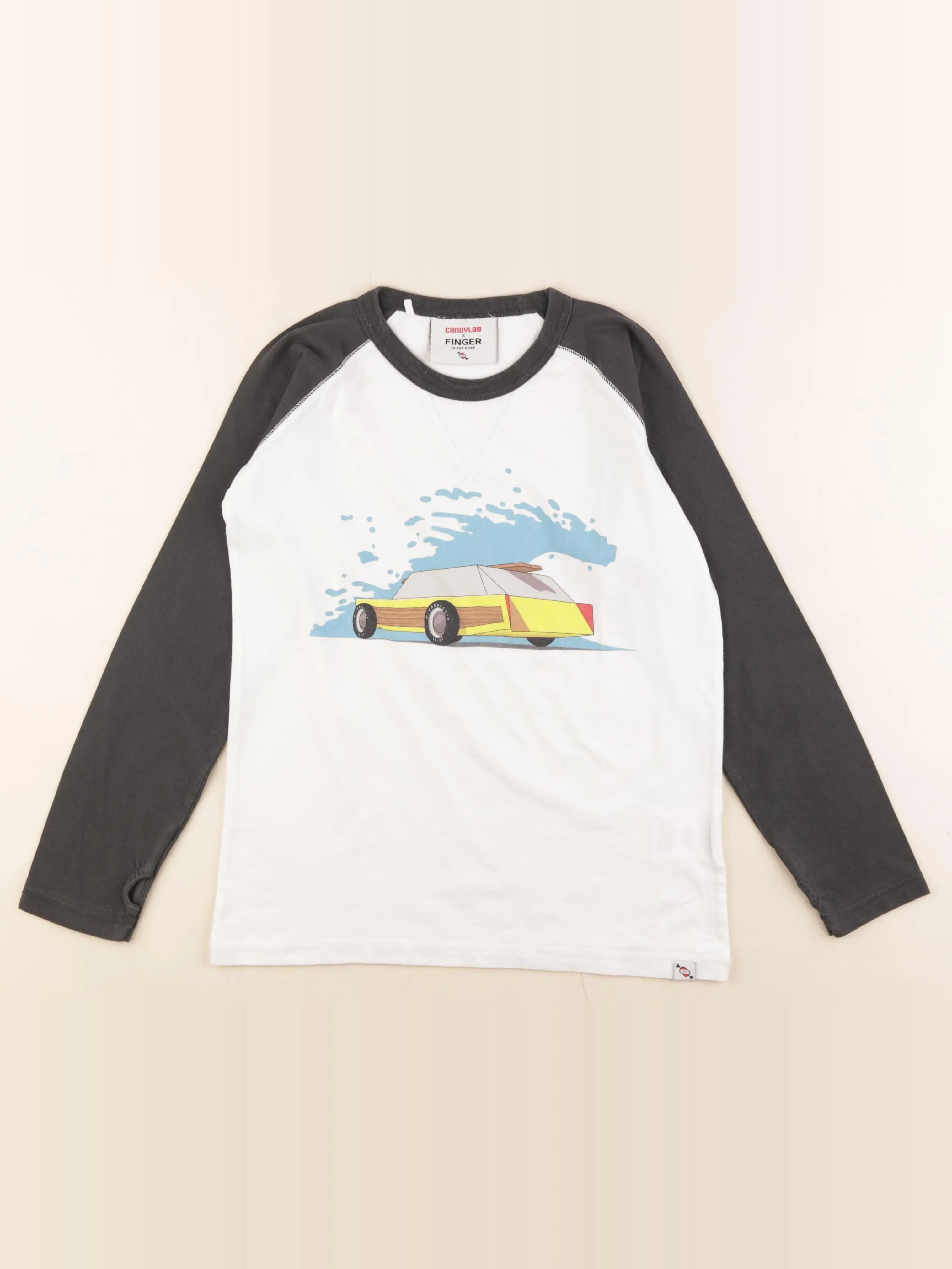 Finger in the nose - tee-shirt noir, blanc - 10/11 ans