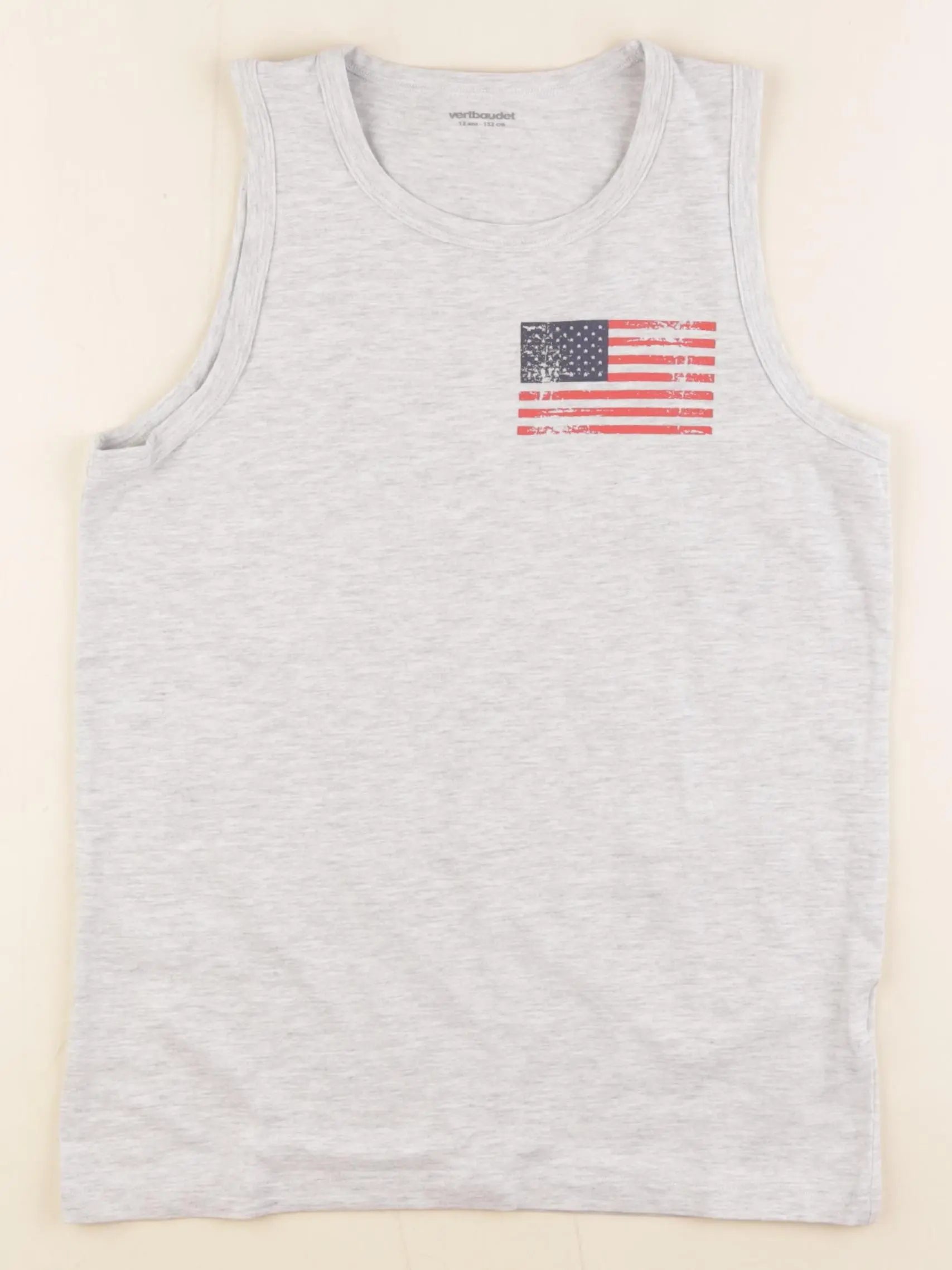 Vertbaudet - débardeur gris - 12 ans