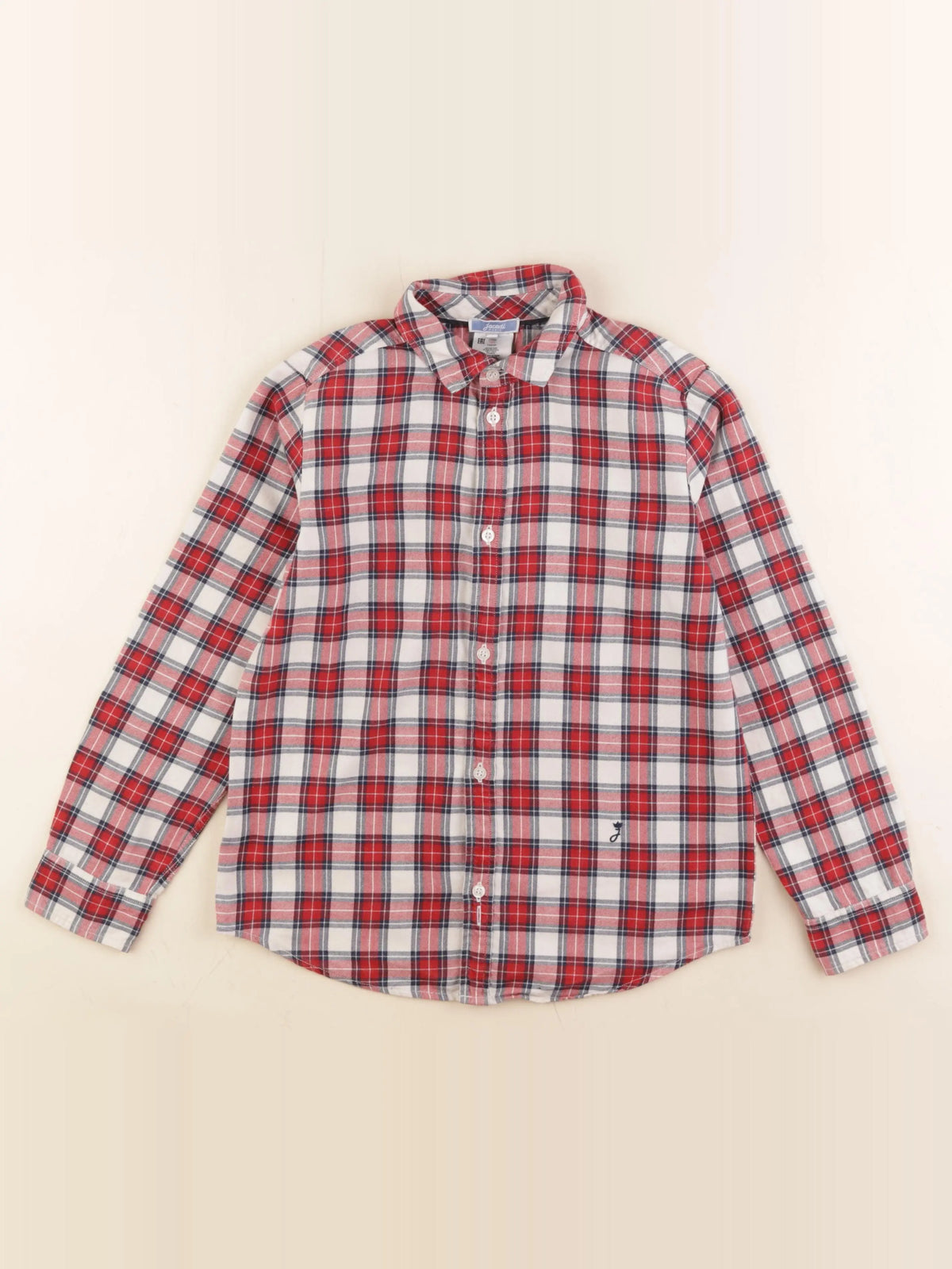 Jacadi - chemise rouge - 10 ans