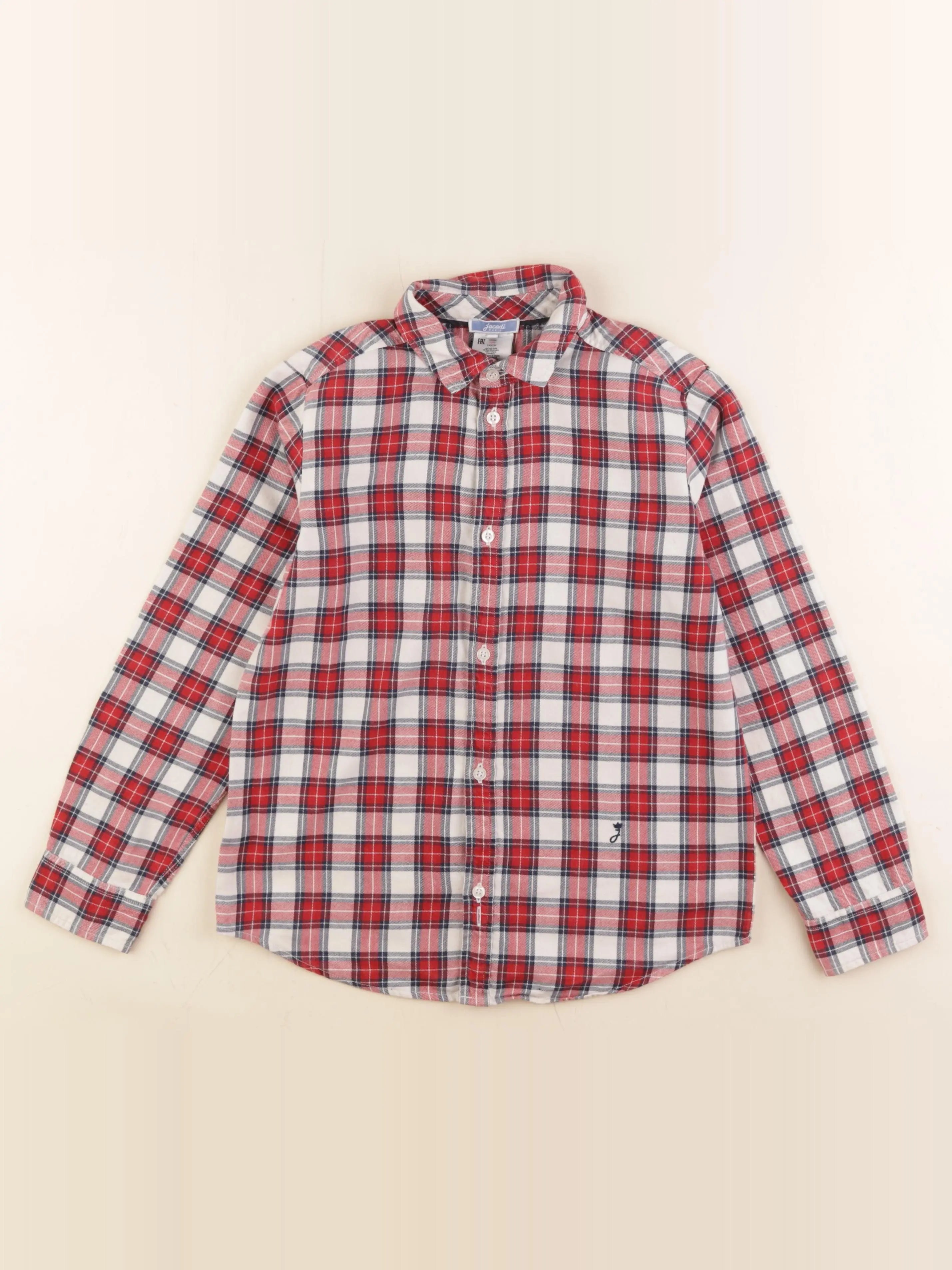 Jacadi - chemise rouge - 10 ans