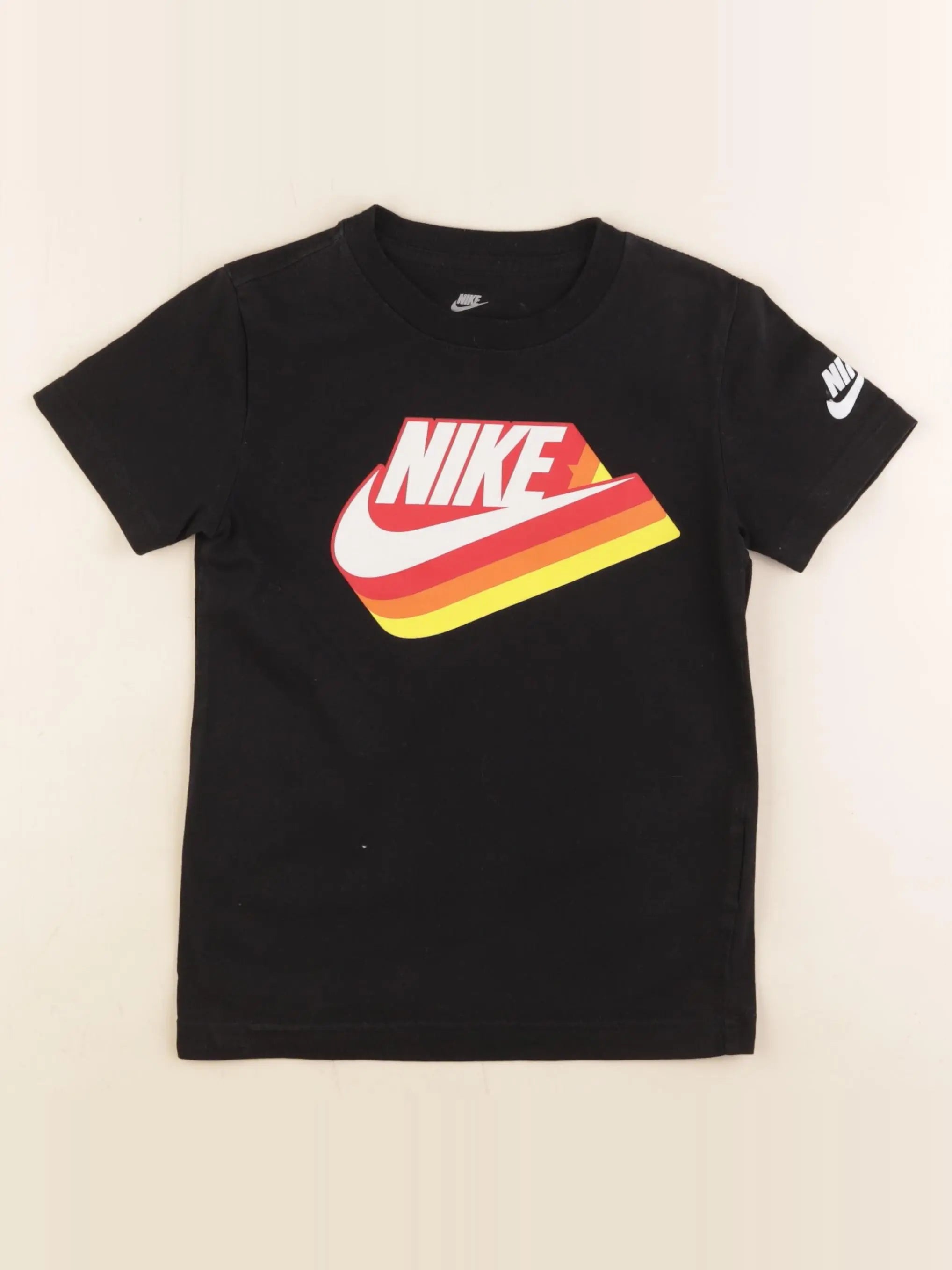 Nike - tee-shirt noir - 5/6 ans