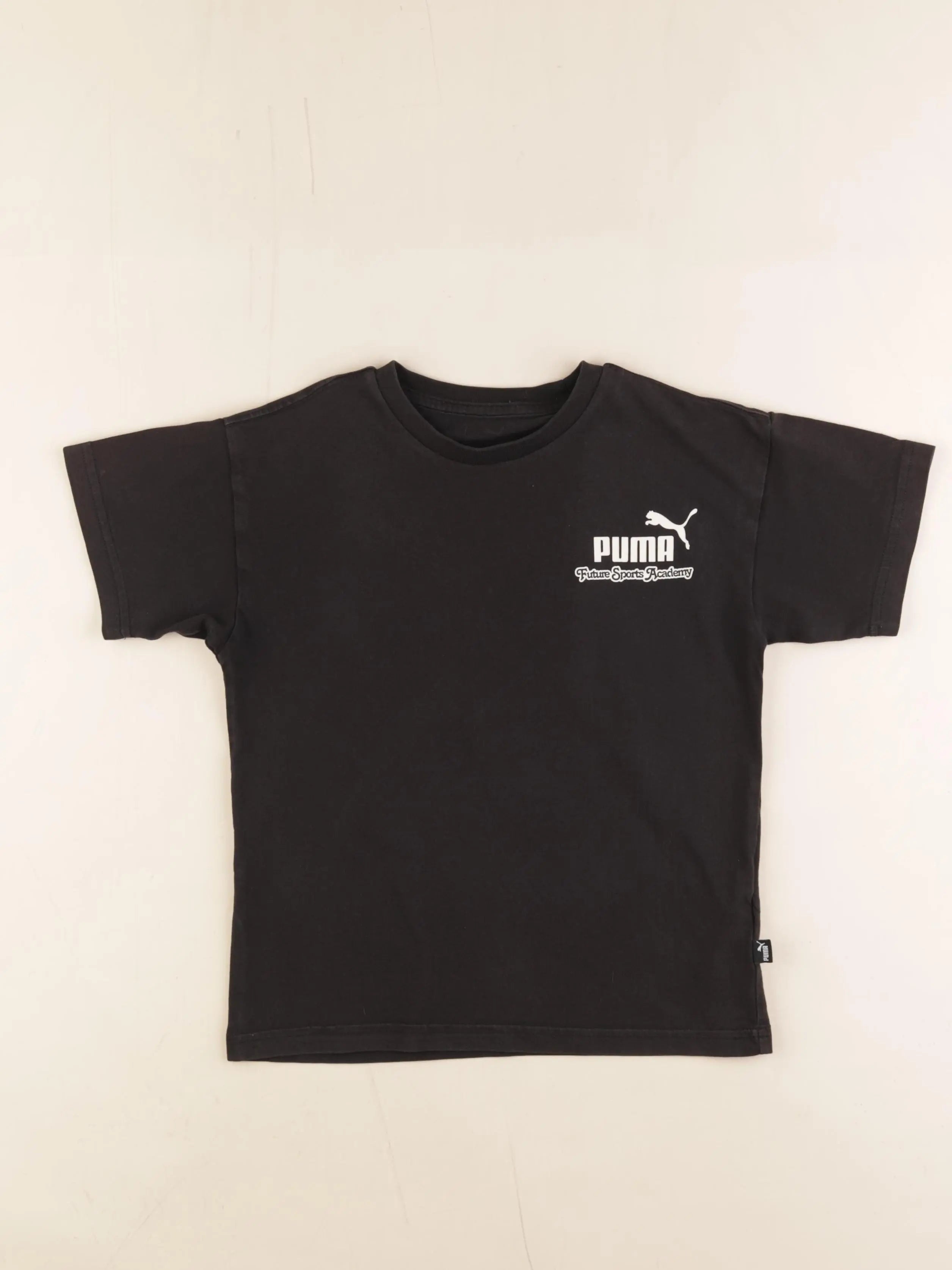 Puma - tee-shirt imprimé au dos noir - 7/8 ans