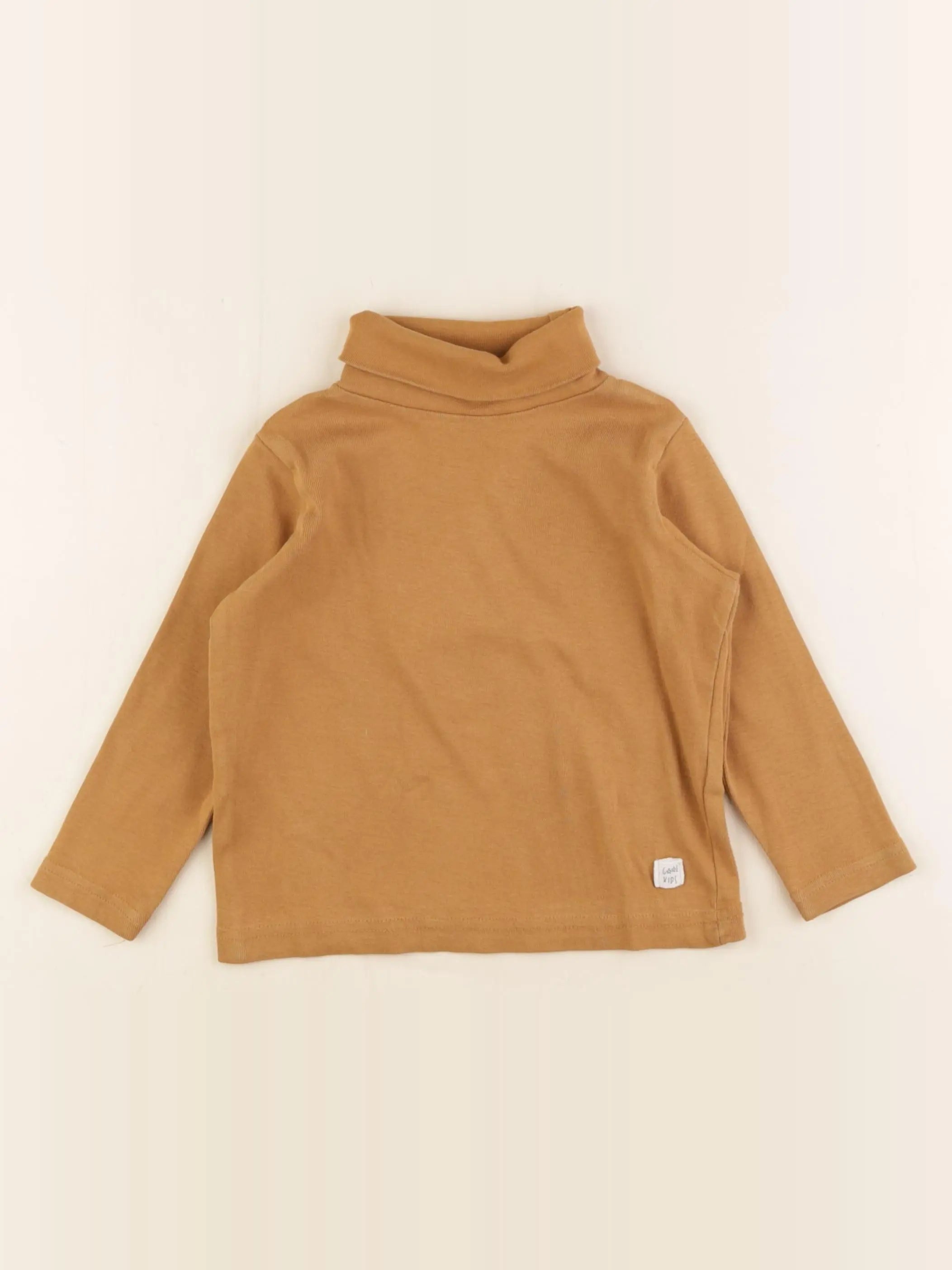 Vertbaudet - sous-pull marron - 3 ans