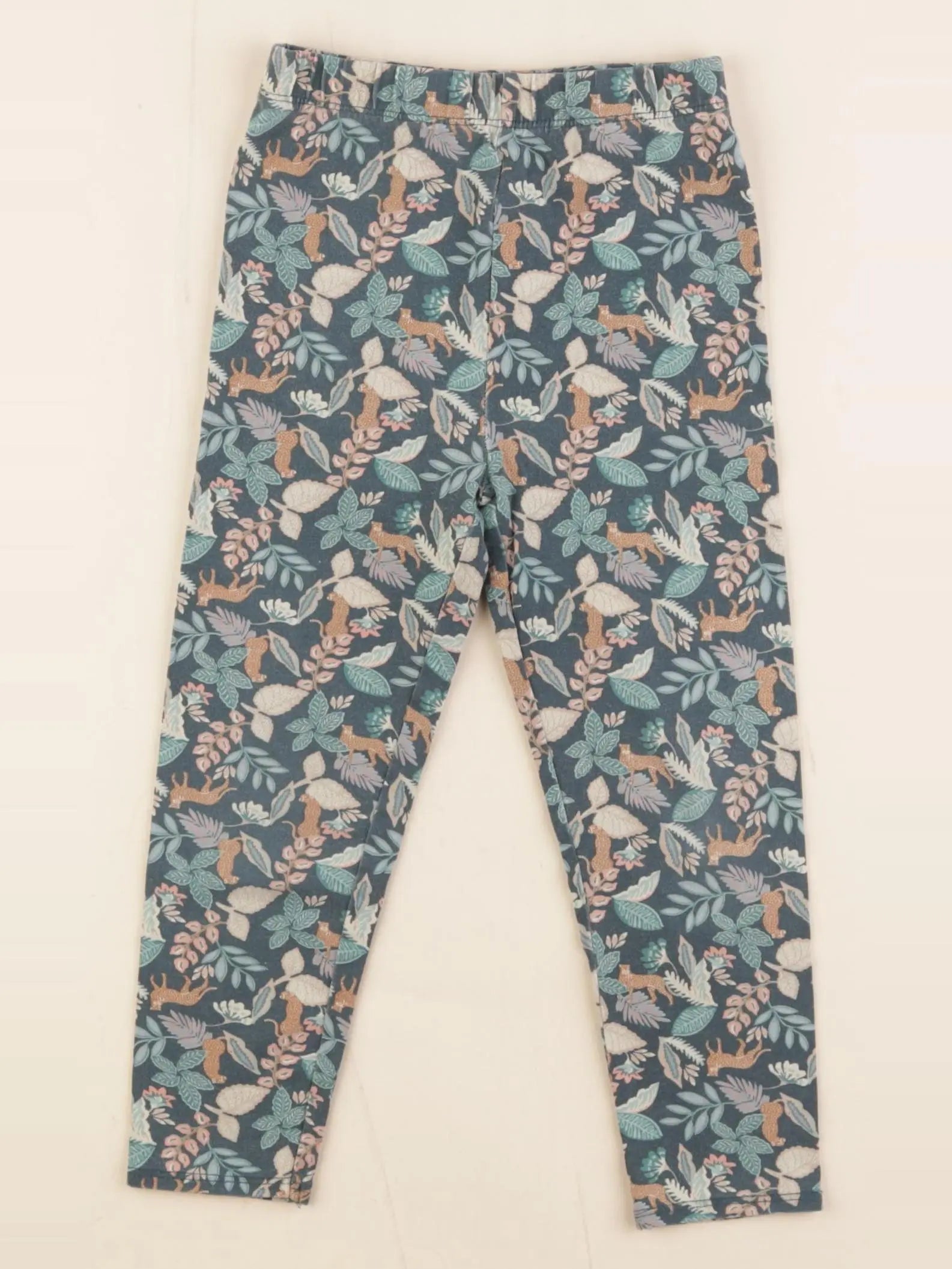 Vertbaudet - legging vert - 4 ans