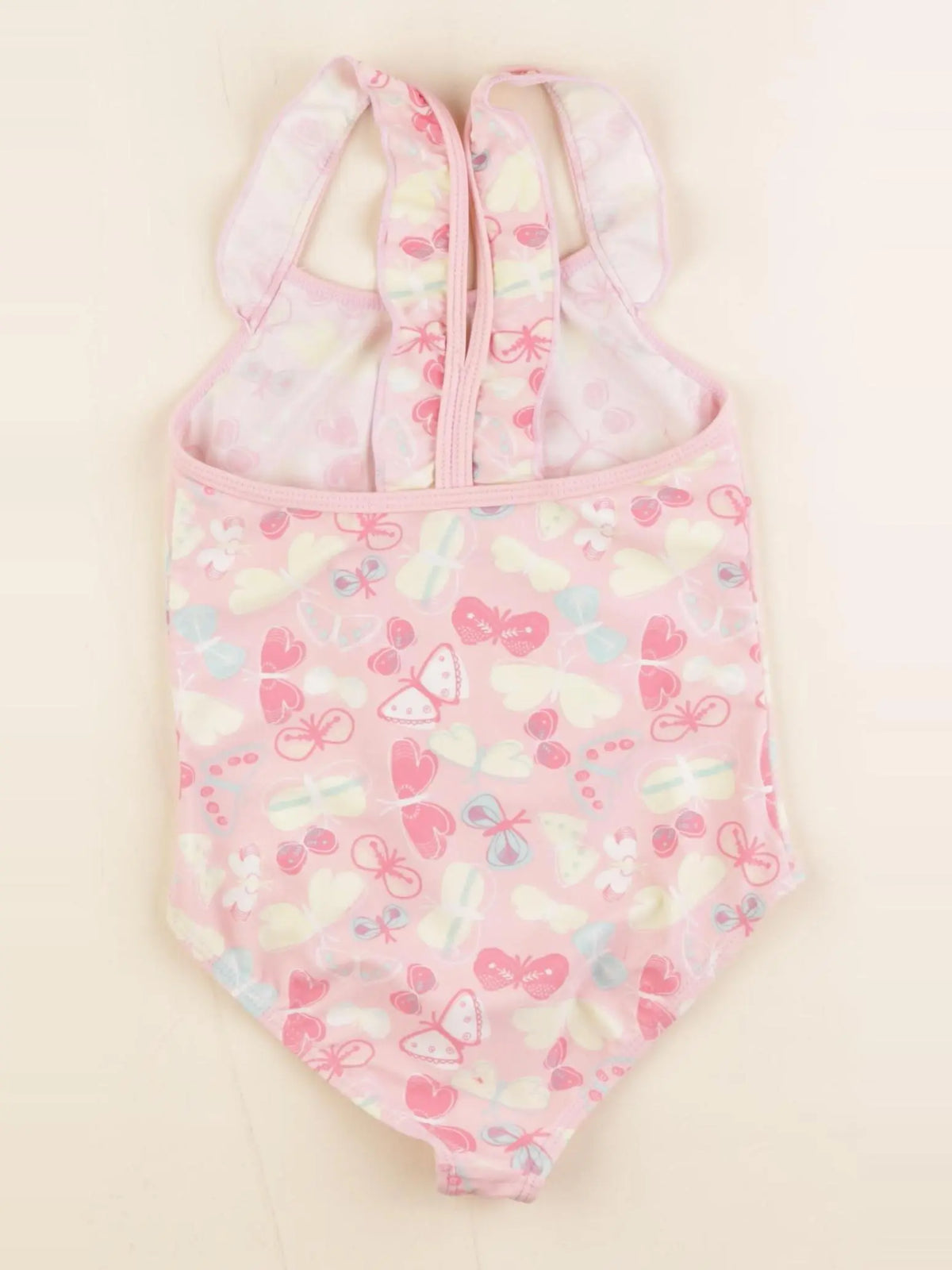 Vertbaudet - maillot de bain rose - 8 ans