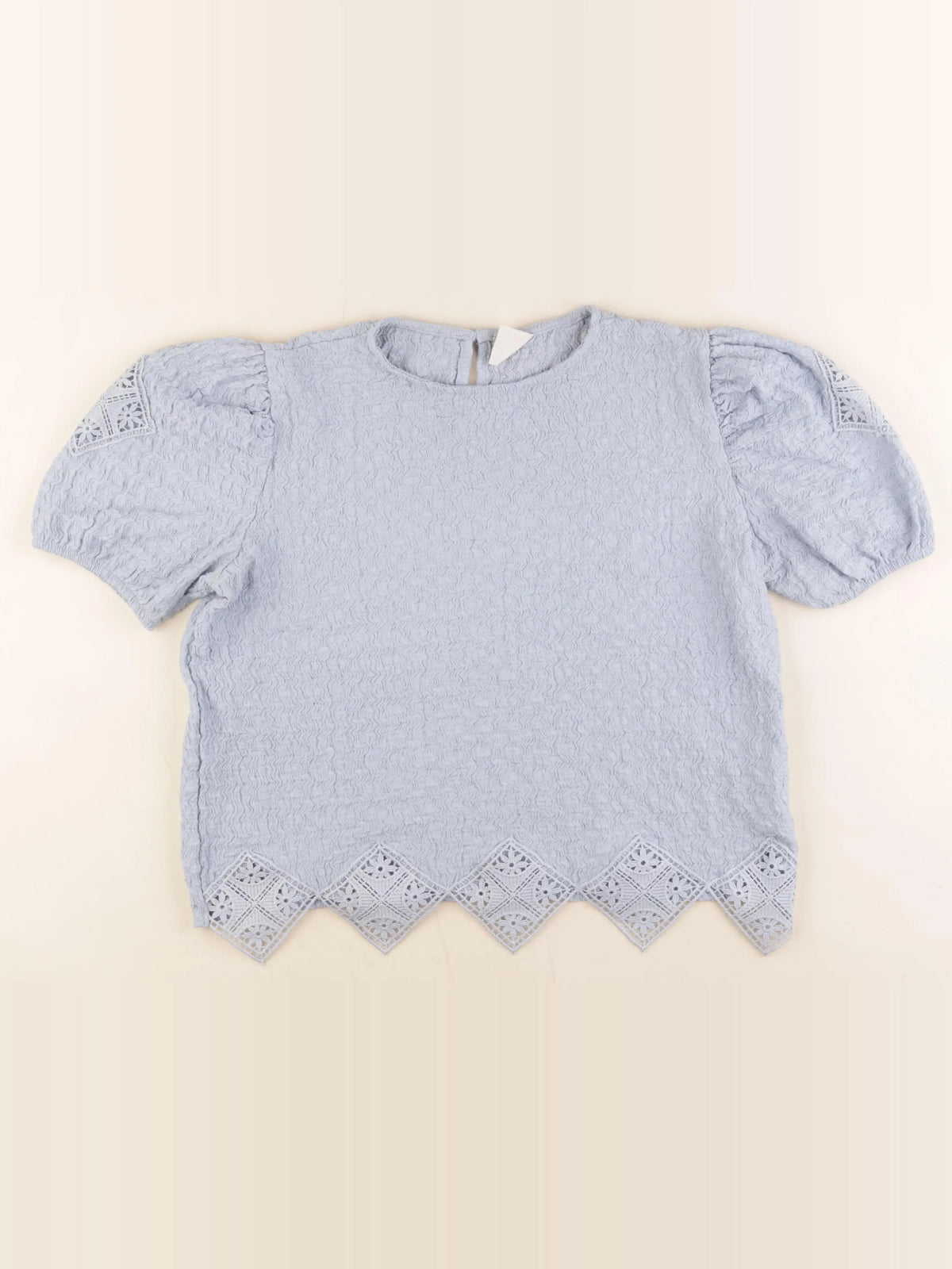 Zara - blouse bleu - 13/14 ans