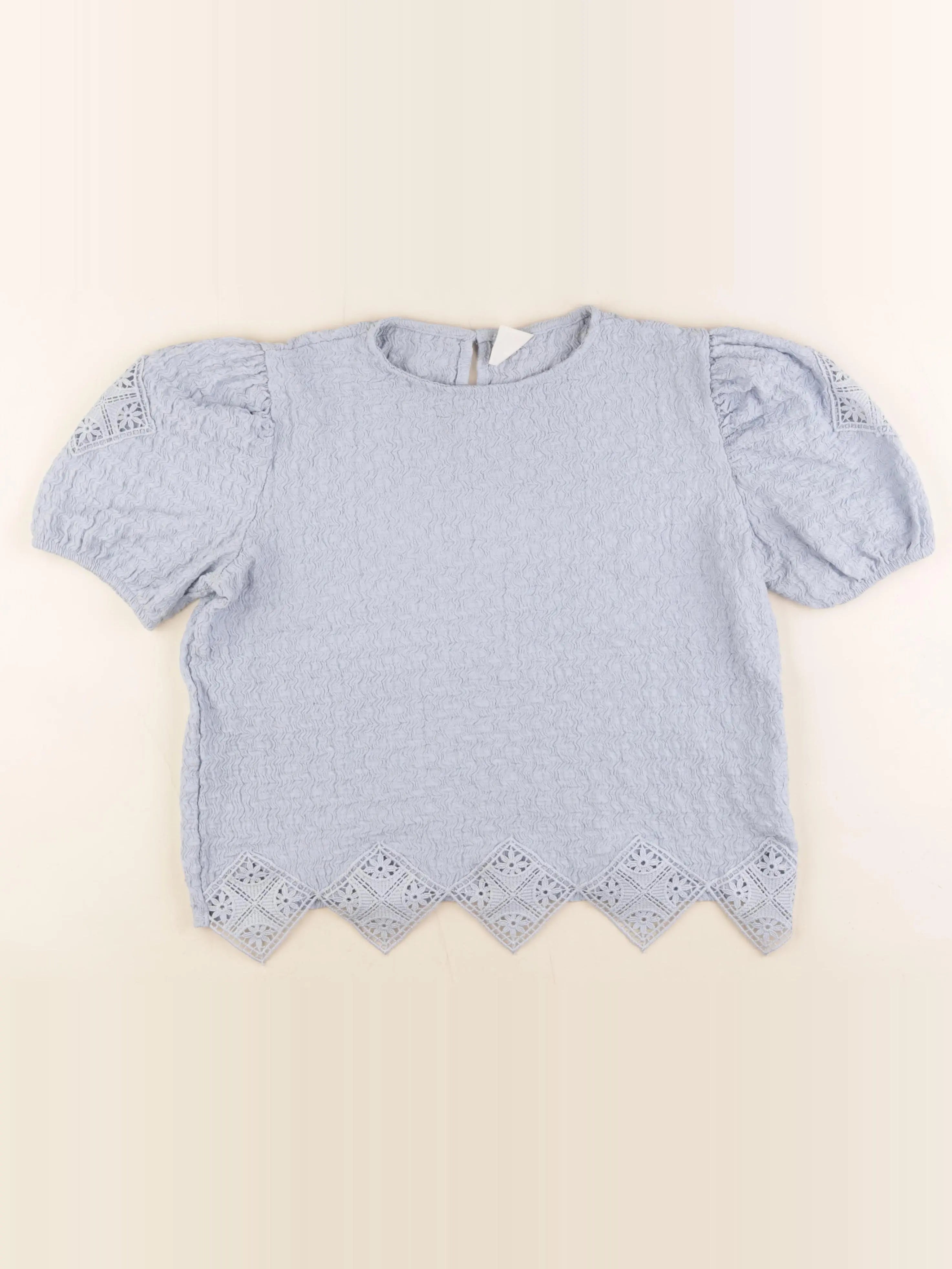 Zara - blouse bleu - 13/14 ans