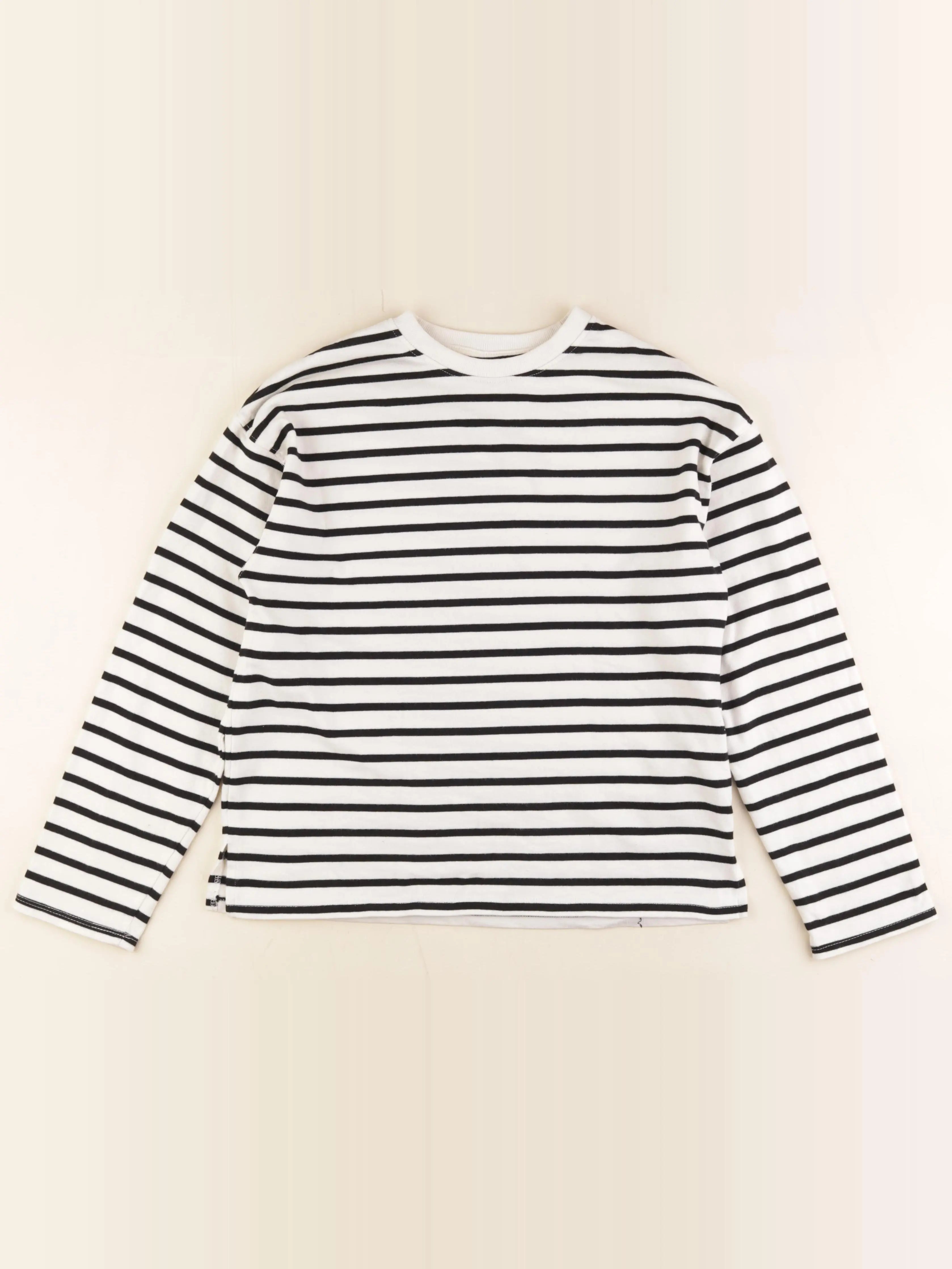 Zara - tee-shirt bleu, blanc - 11/12 ans