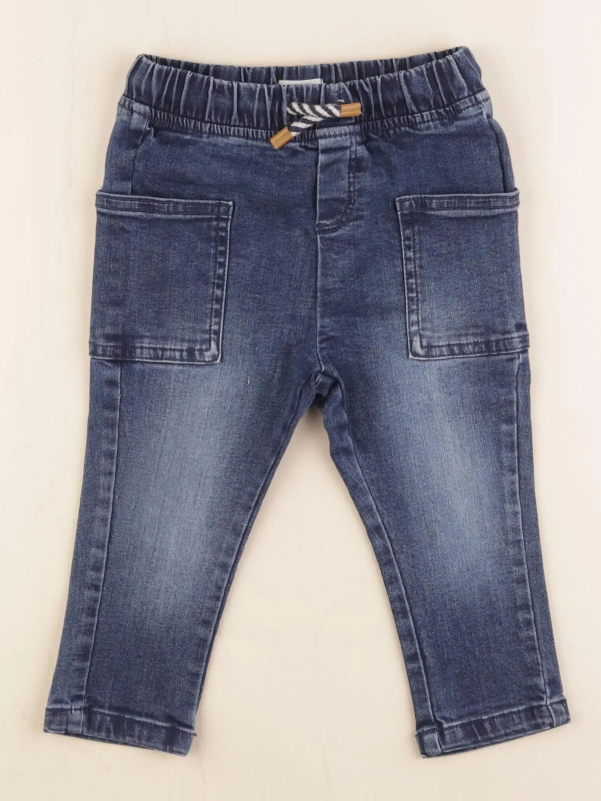 Vertbaudet - jean bleu - 18 mois