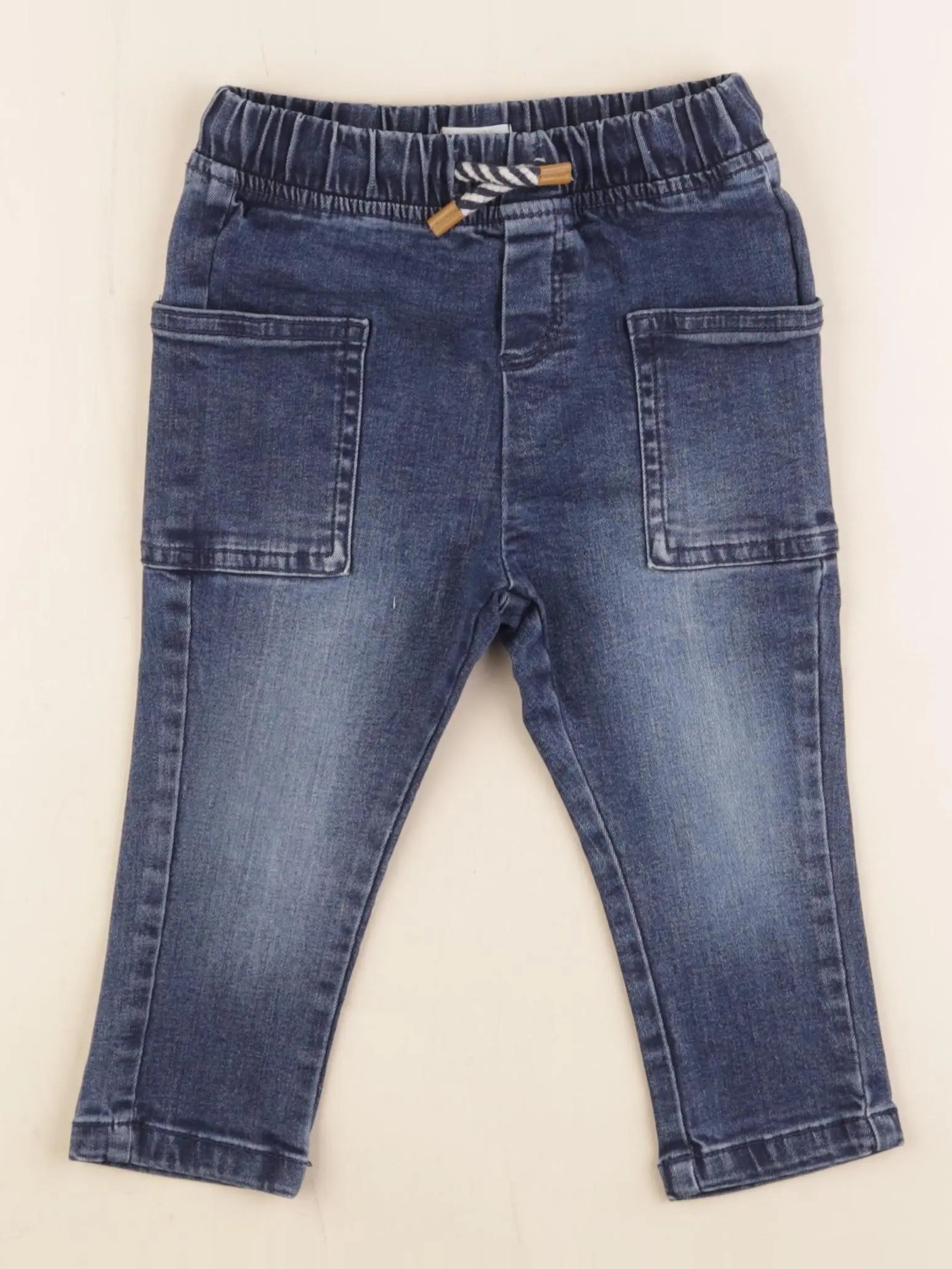 Vertbaudet - jean bleu - 18 mois
