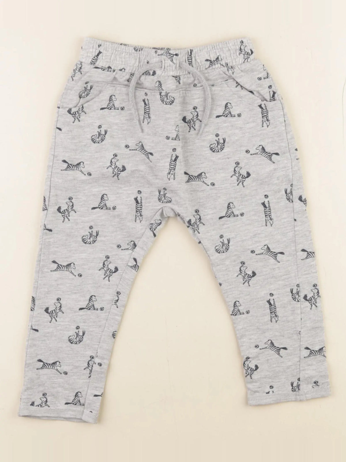 Vertbaudet - pantalon gris - 18 mois