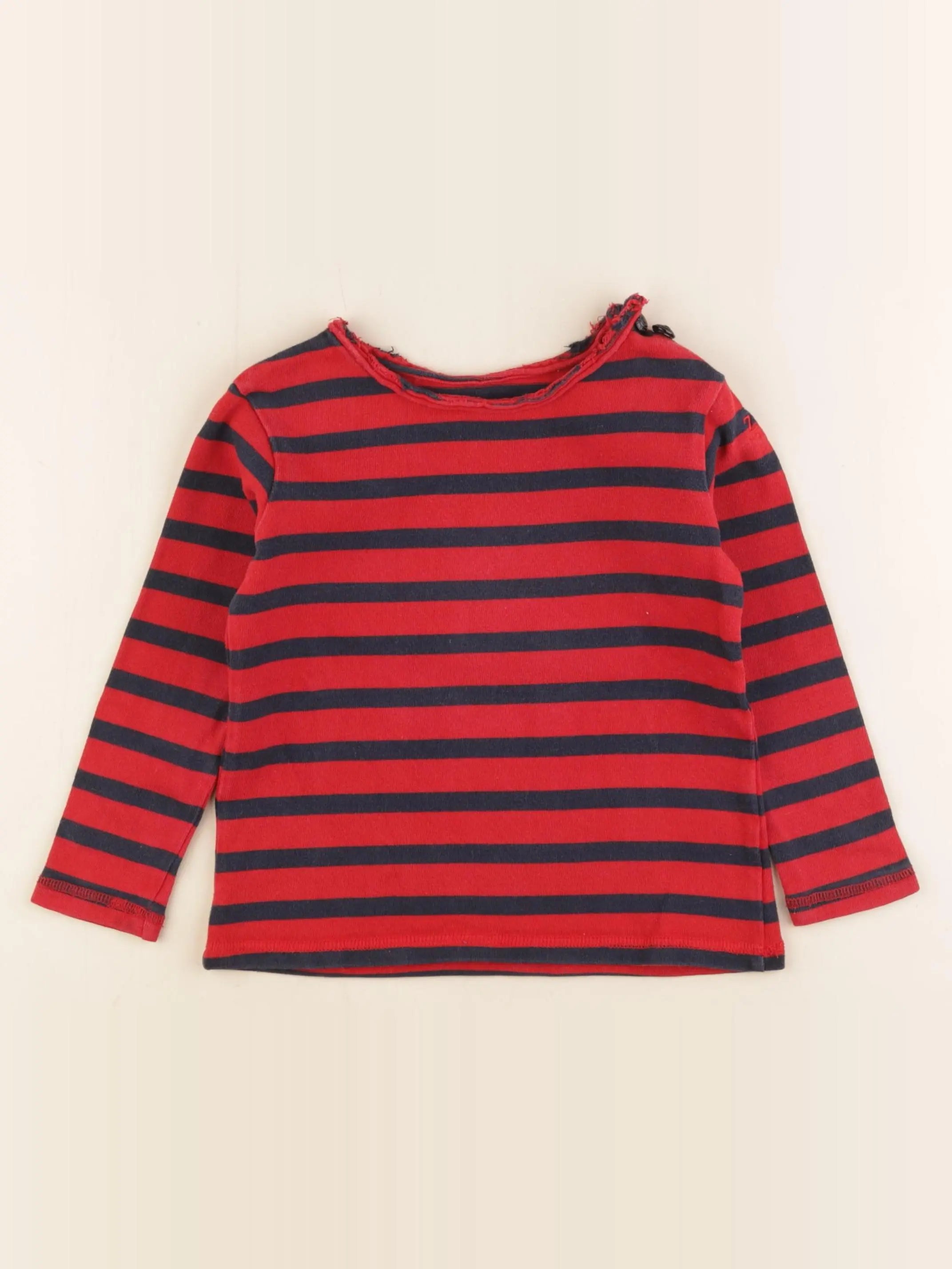 Zadig & Voltaire - pull rouge - 4 ans