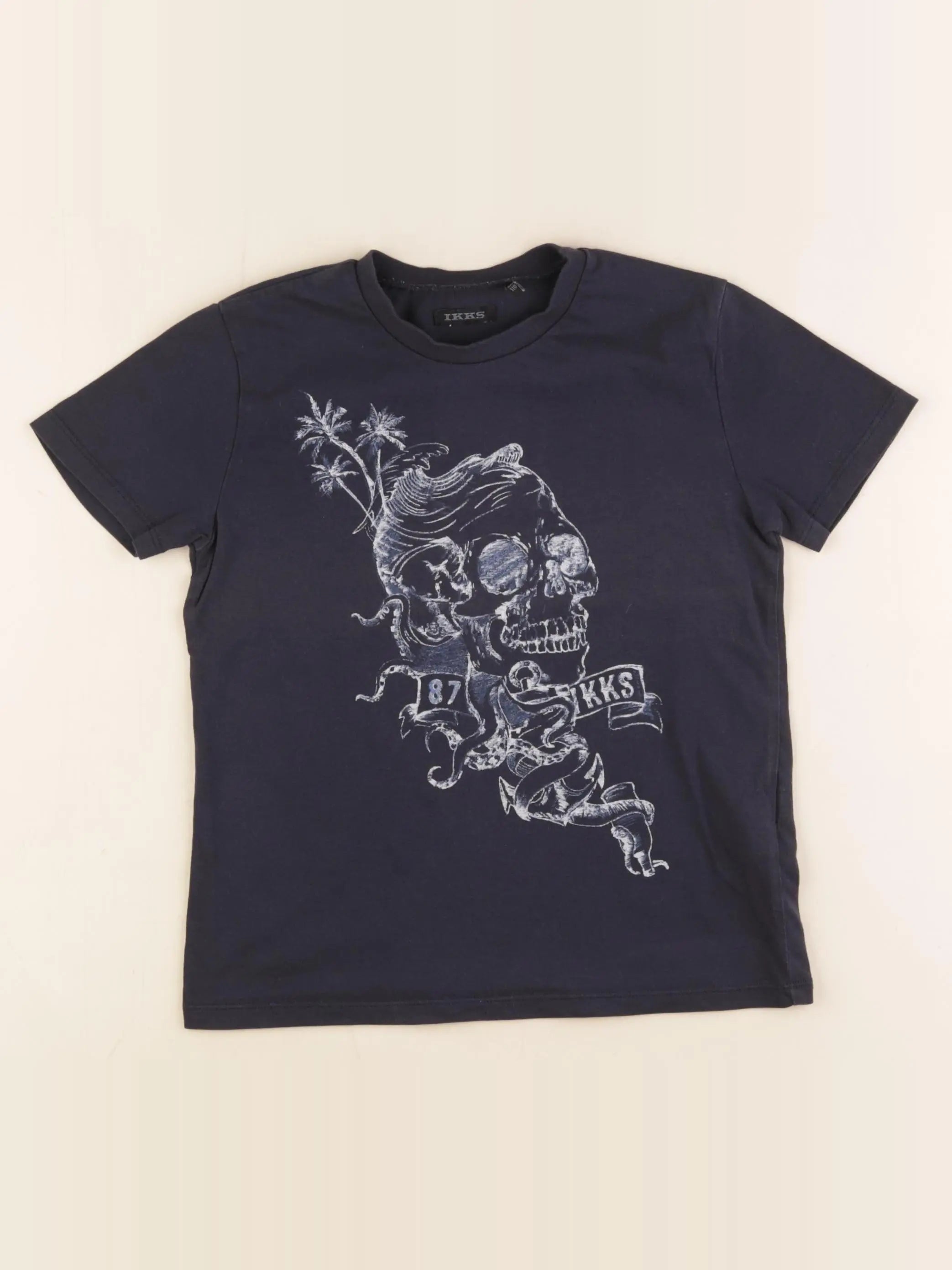 IKKS - tee-shirt bleu - 5 ans