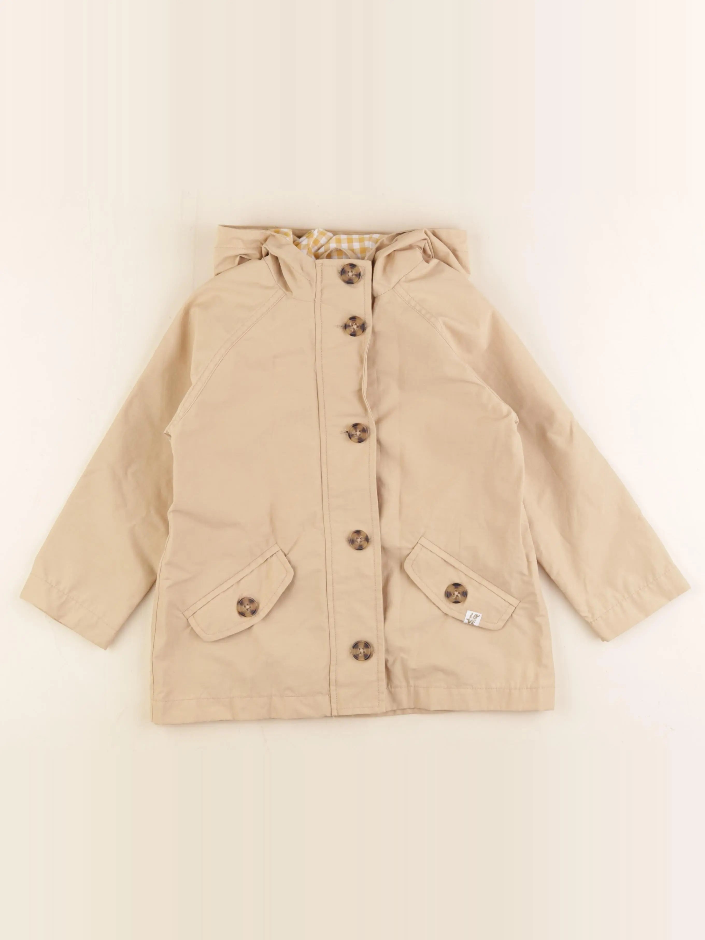 Vertbaudet - trench beige - 4 ans