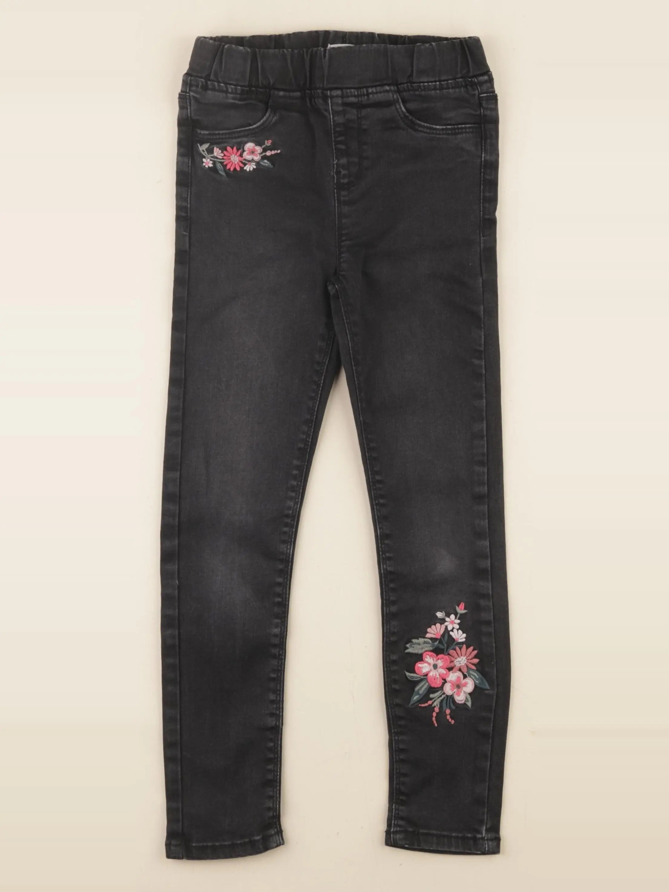 Vertbaudet - jegging noir - 7 ans
