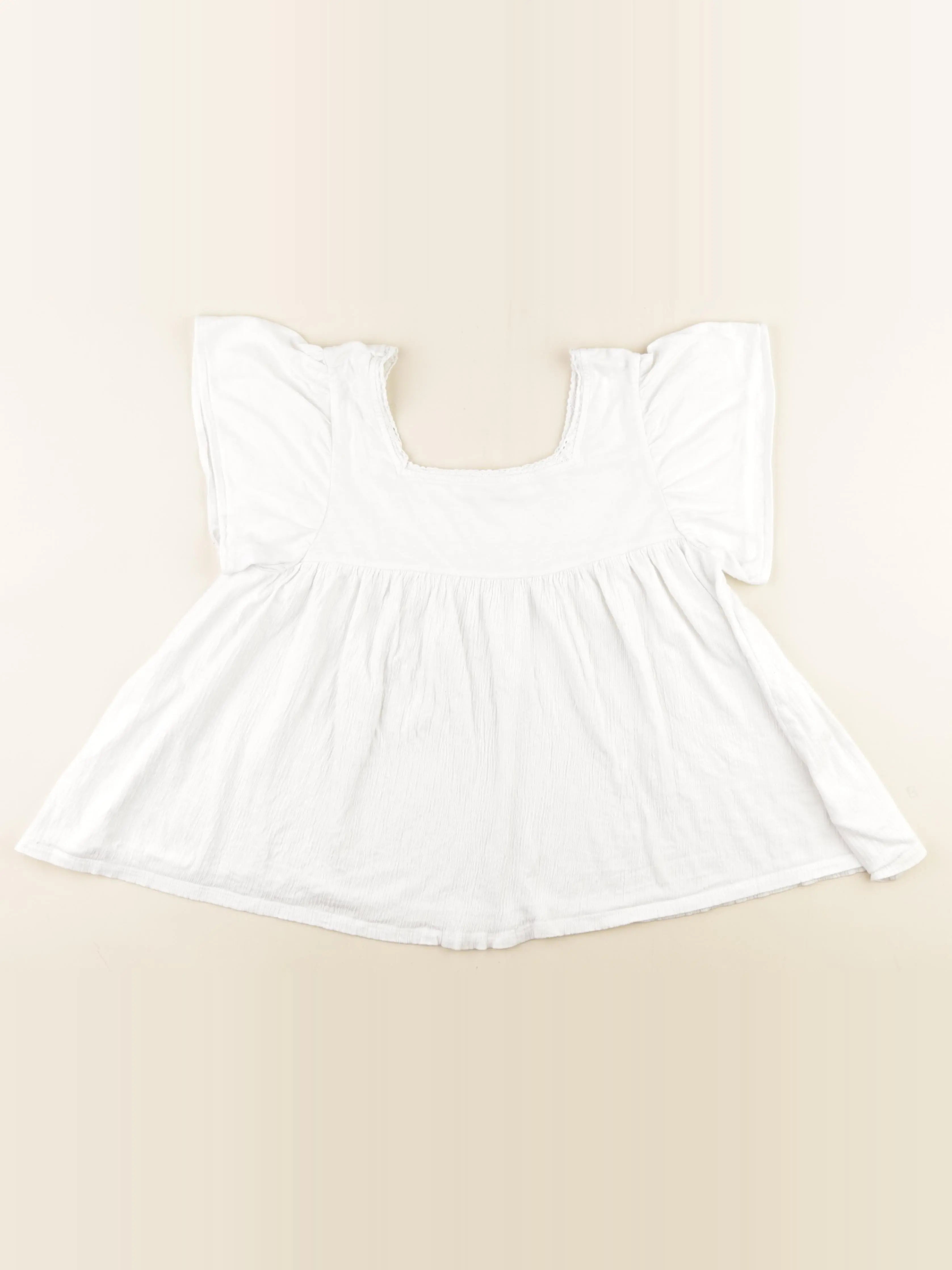 Vertbaudet - débardeur blanc - 14 ans