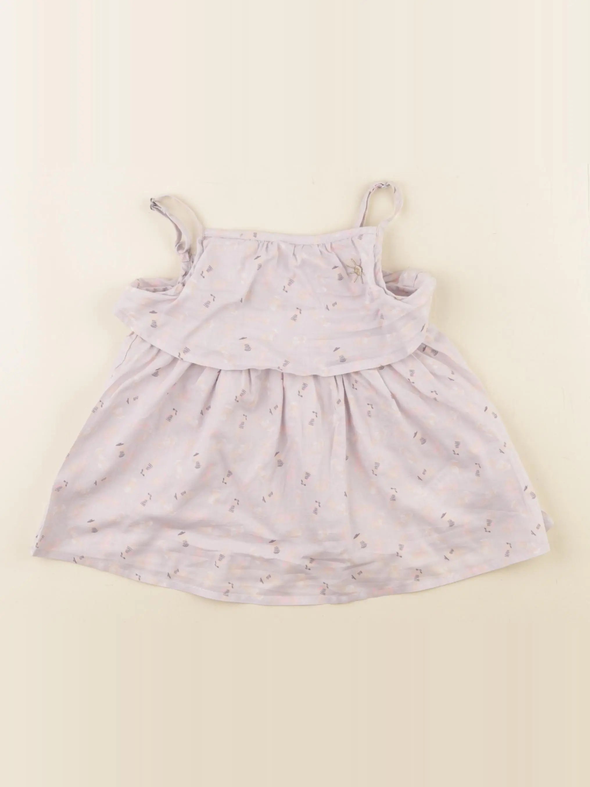 Vertbaudet - blouse violet - 2 ans