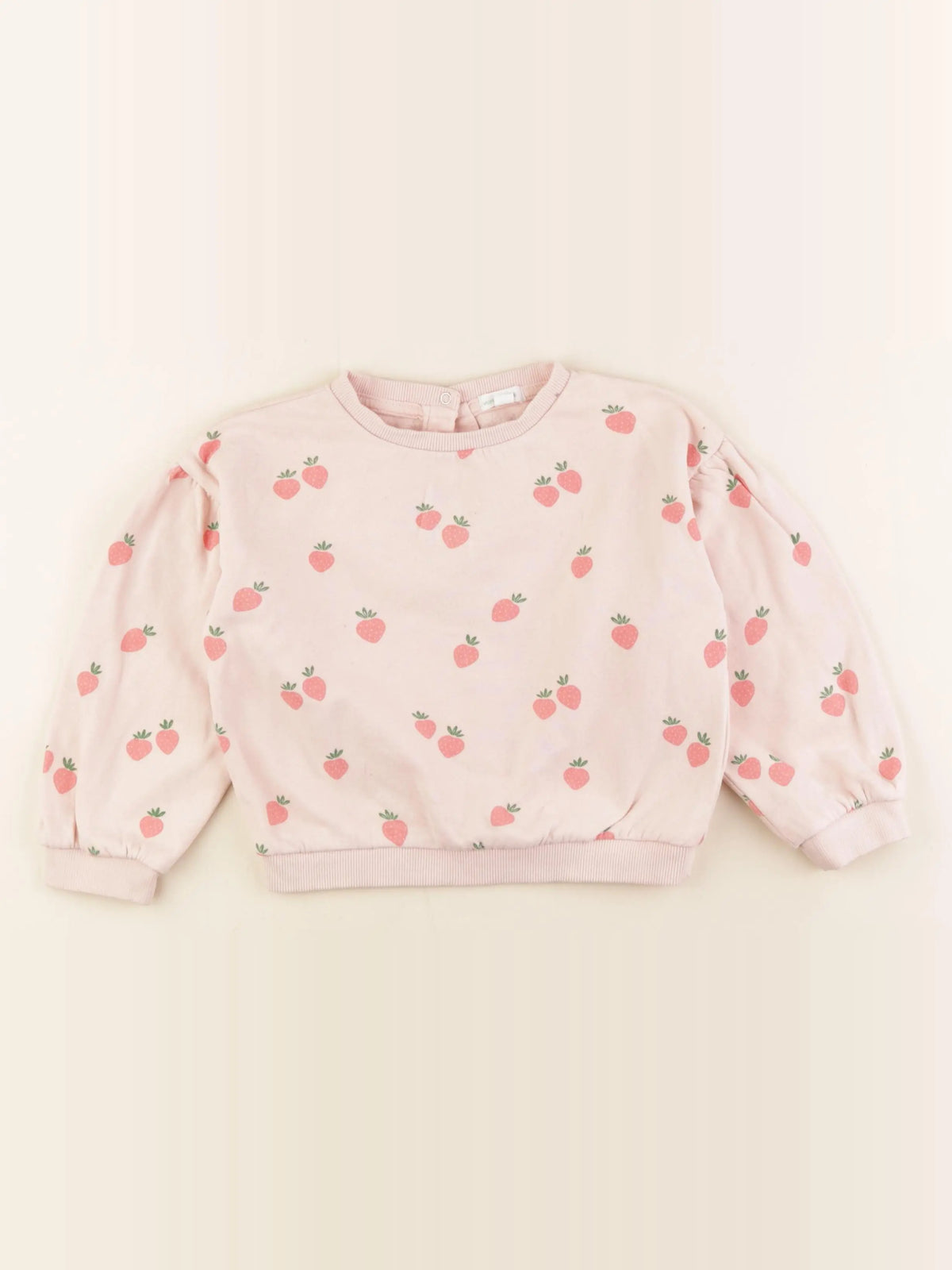 Vertbaudet - sweat rose - 36 mois