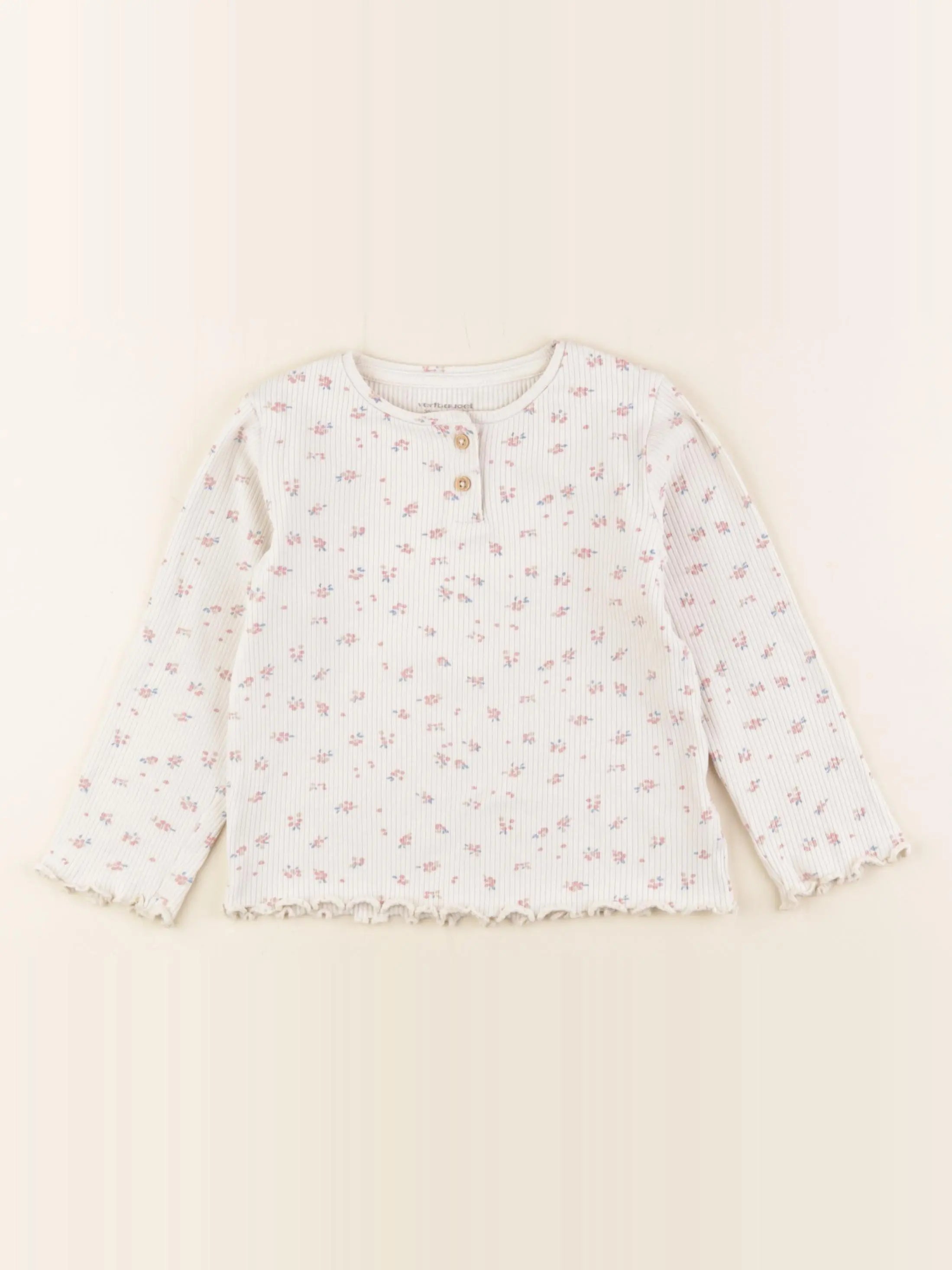 Vertbaudet - tee-shirt beige - 36 mois