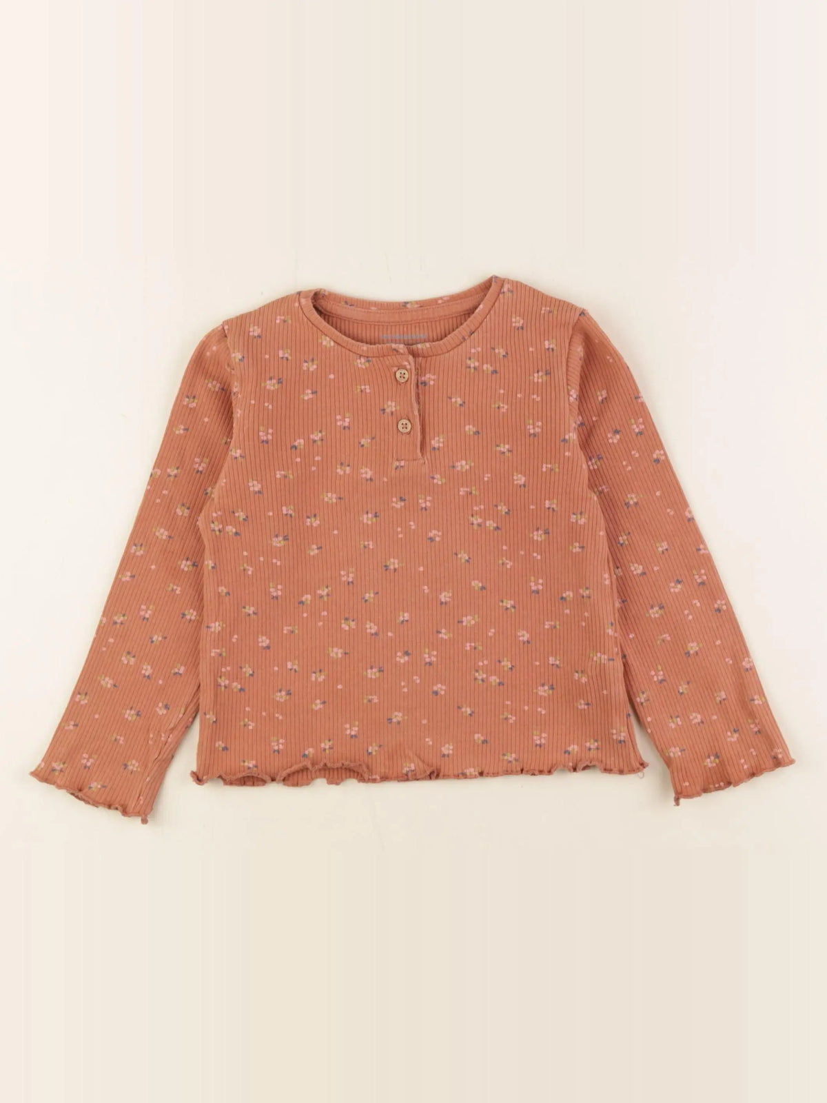 Vertbaudet - tee-shirt marron - 36 mois