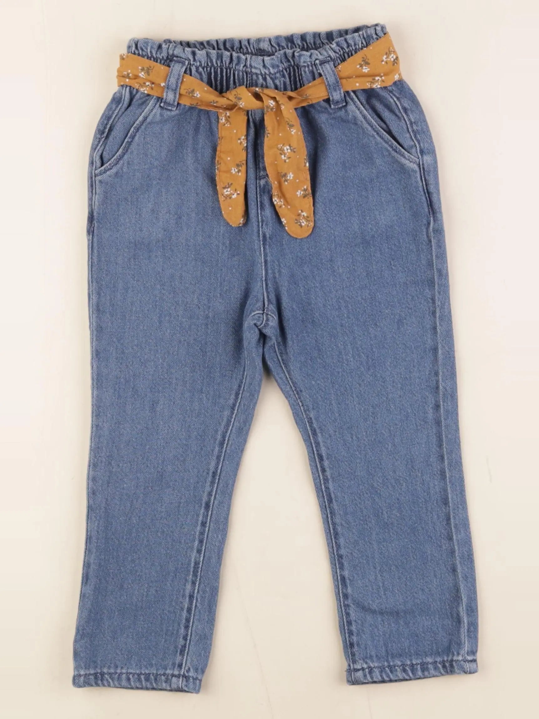 Vertbaudet - pantalon bleu - 24 mois