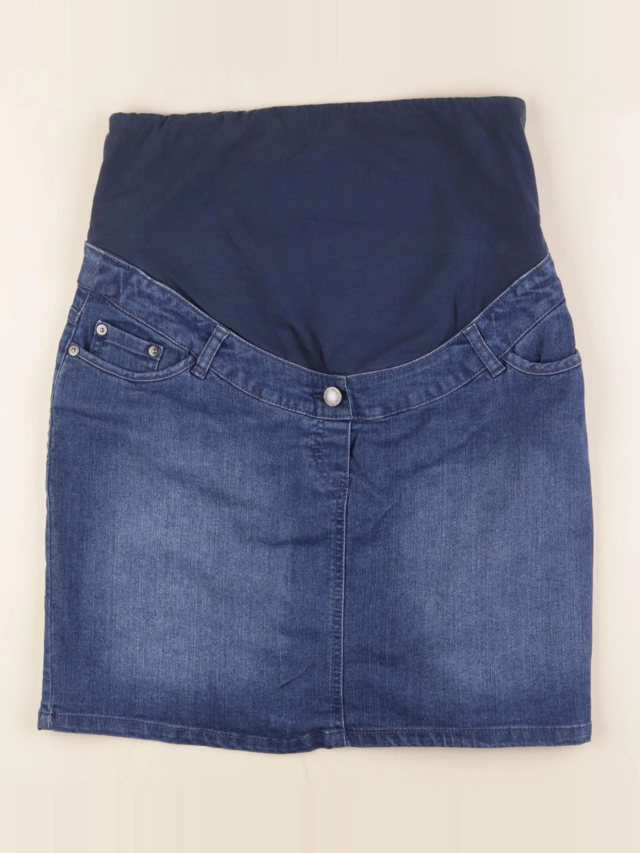 Vertbaudet - jupe grossesse bleu - 40