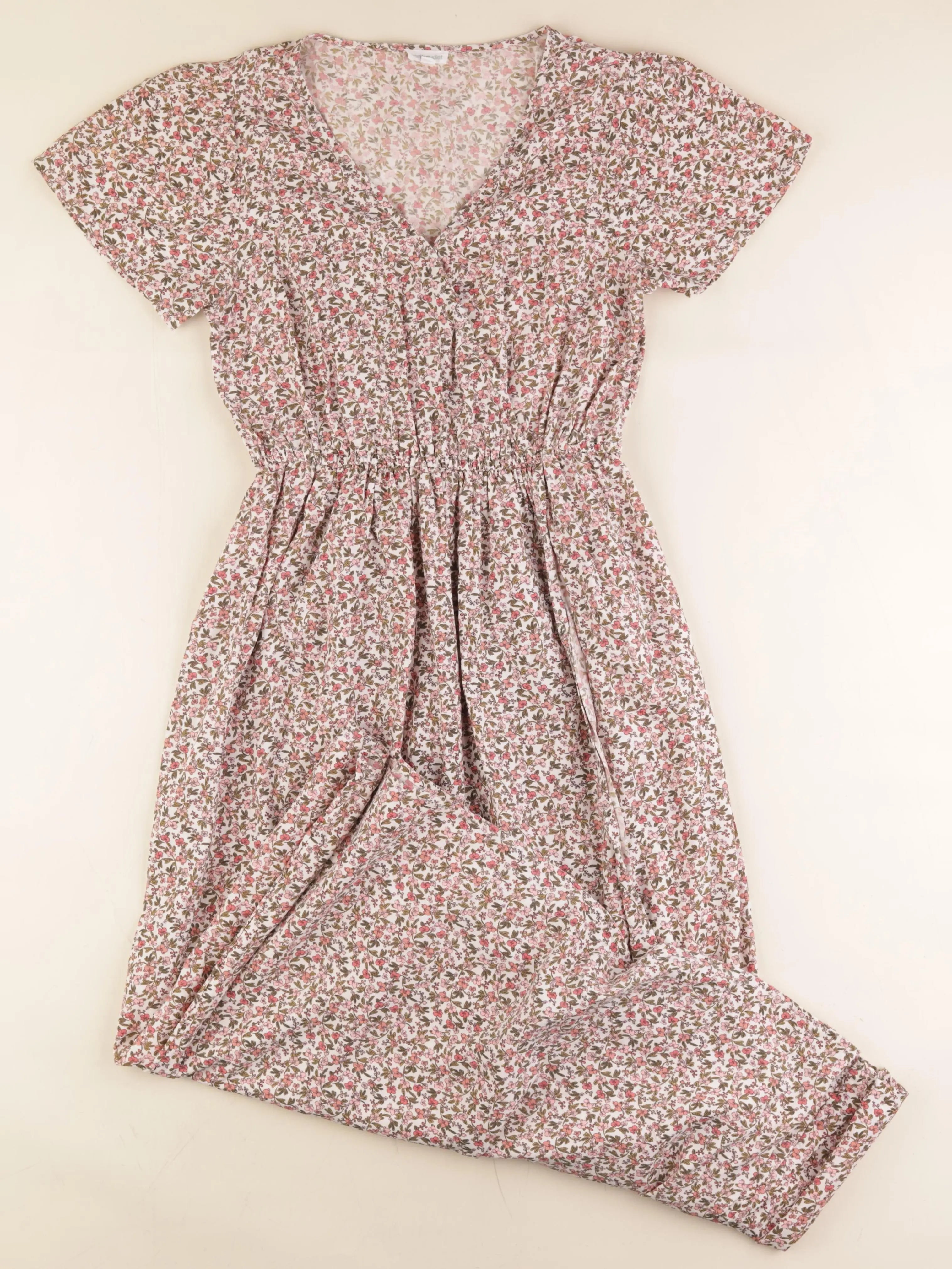 Vertbaudet - robe grossesse, allaitement rose - 36